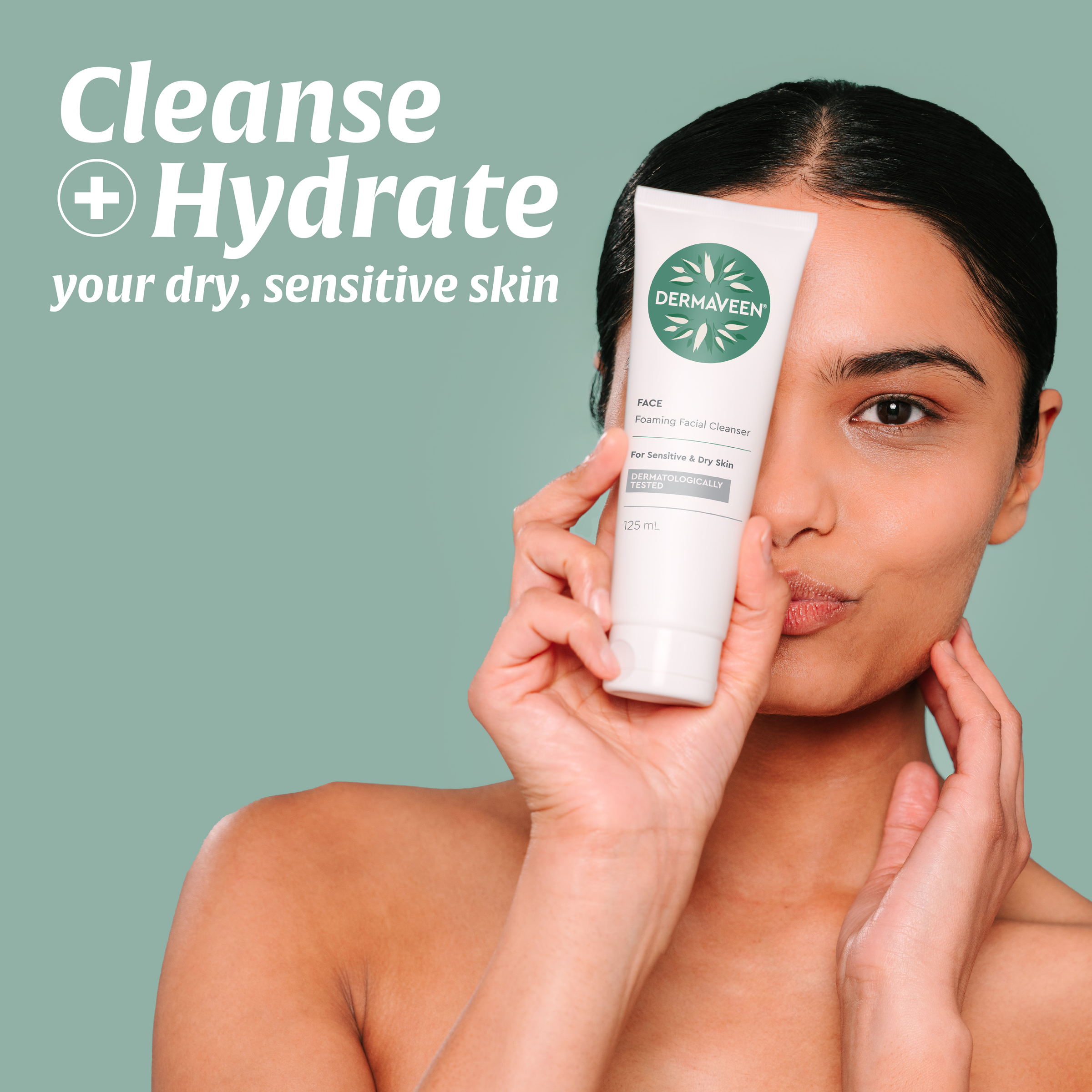 DERMAVEEN FOAMING FACIAL CLEANSER 125ML - Image 10