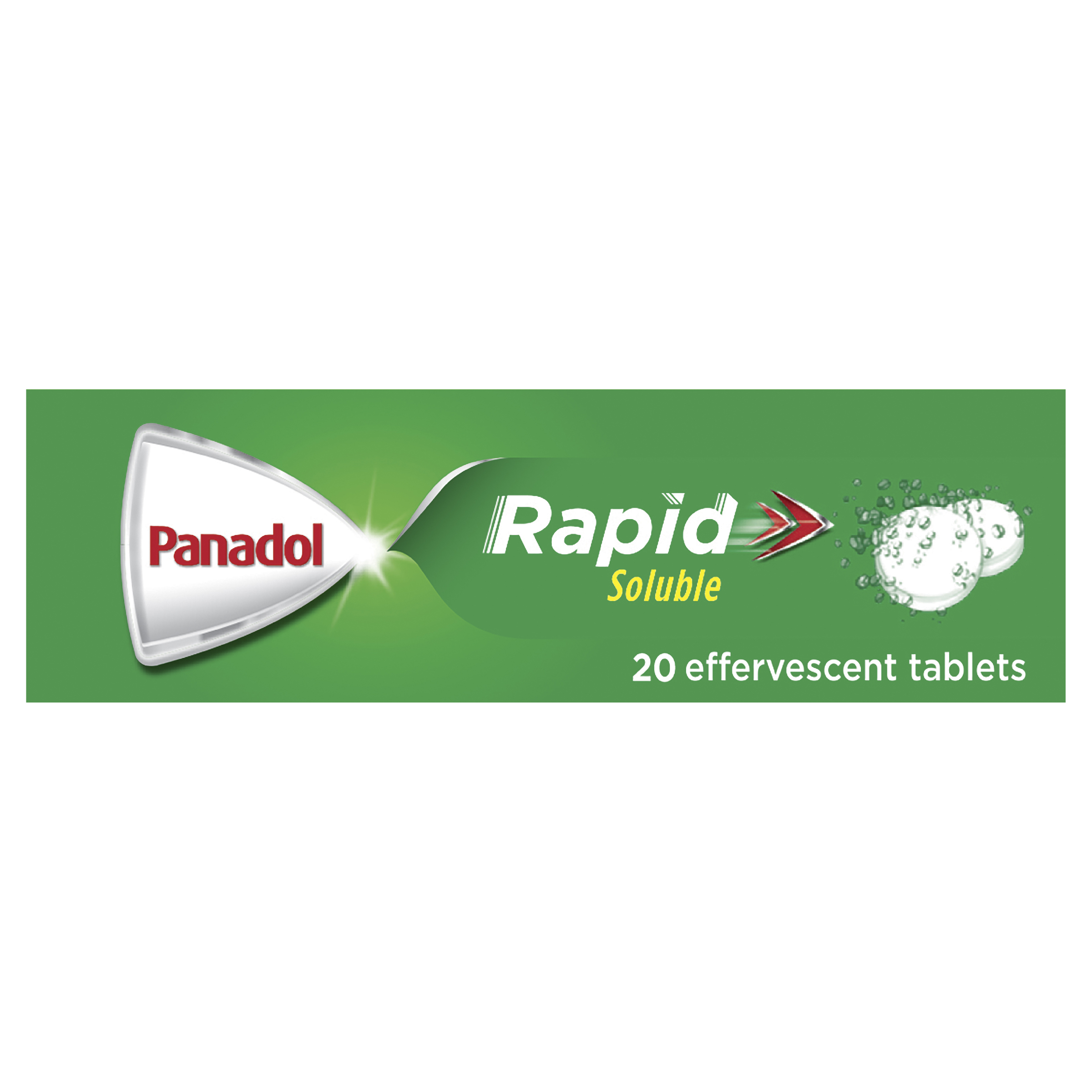 PANADOL RAPID SOLUBLE EFFERVESCENT 20 TABLET - Image 3