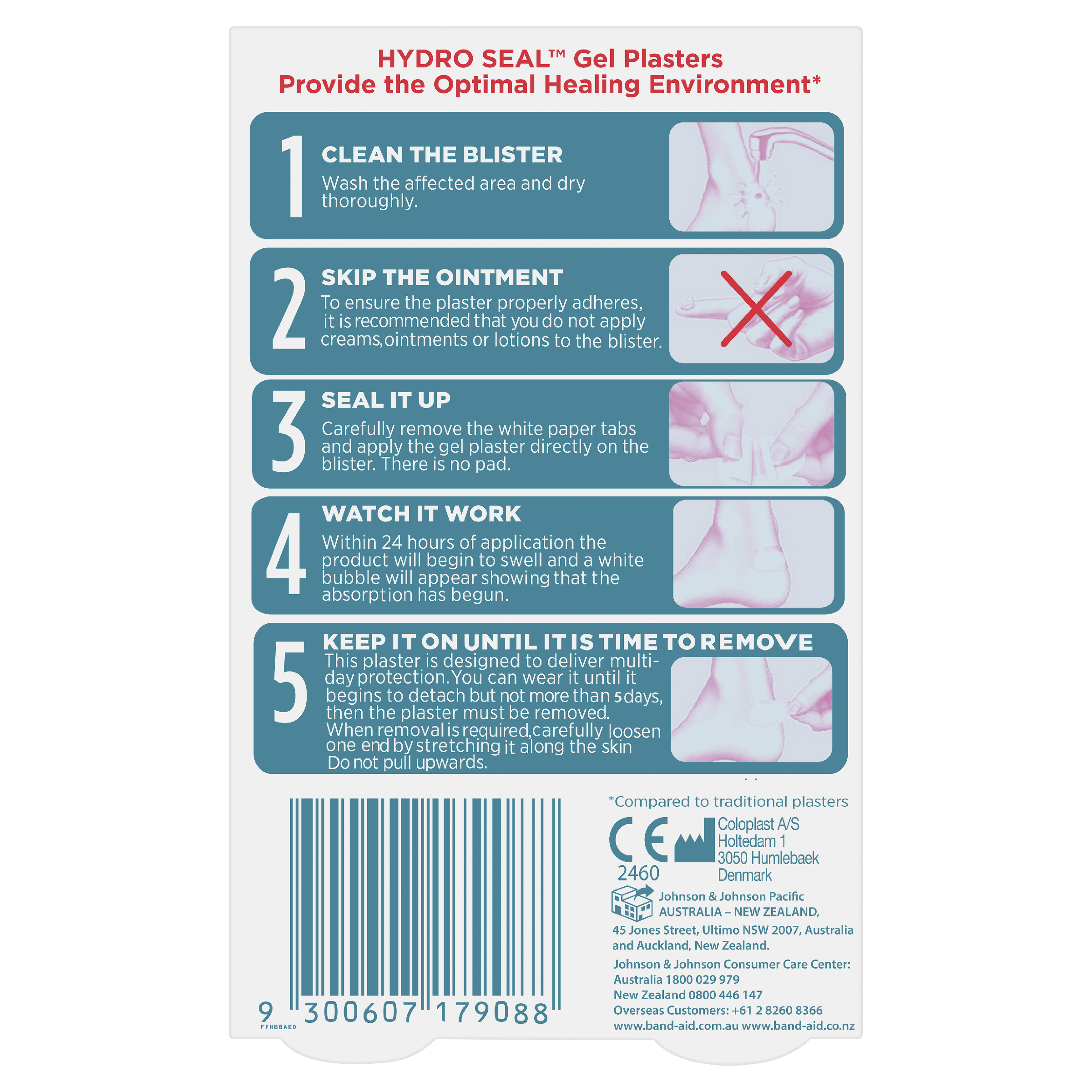 BAND-AID ADVANCED HEALING BLISTER 4 PACK - Image 4
