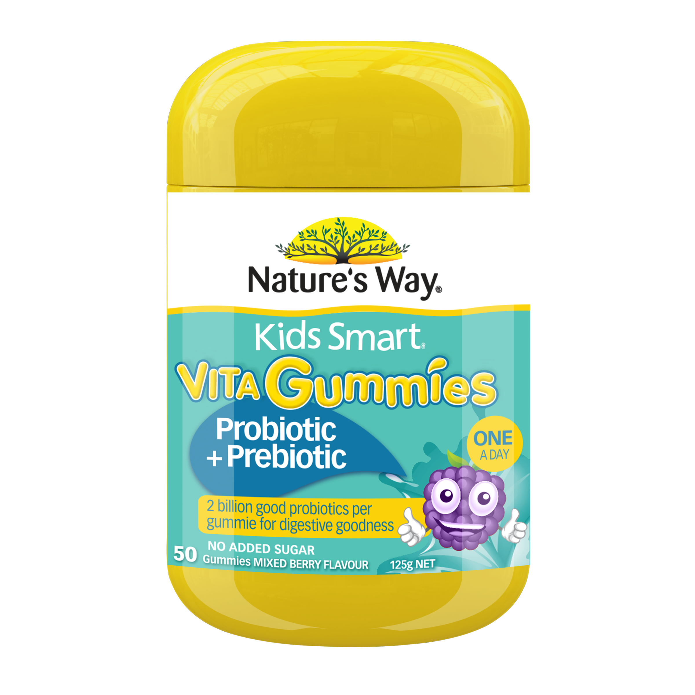 NATURES WAY KIDS SMART VITA GUMMIES PROBIOTIC + PREBIOTIC 50