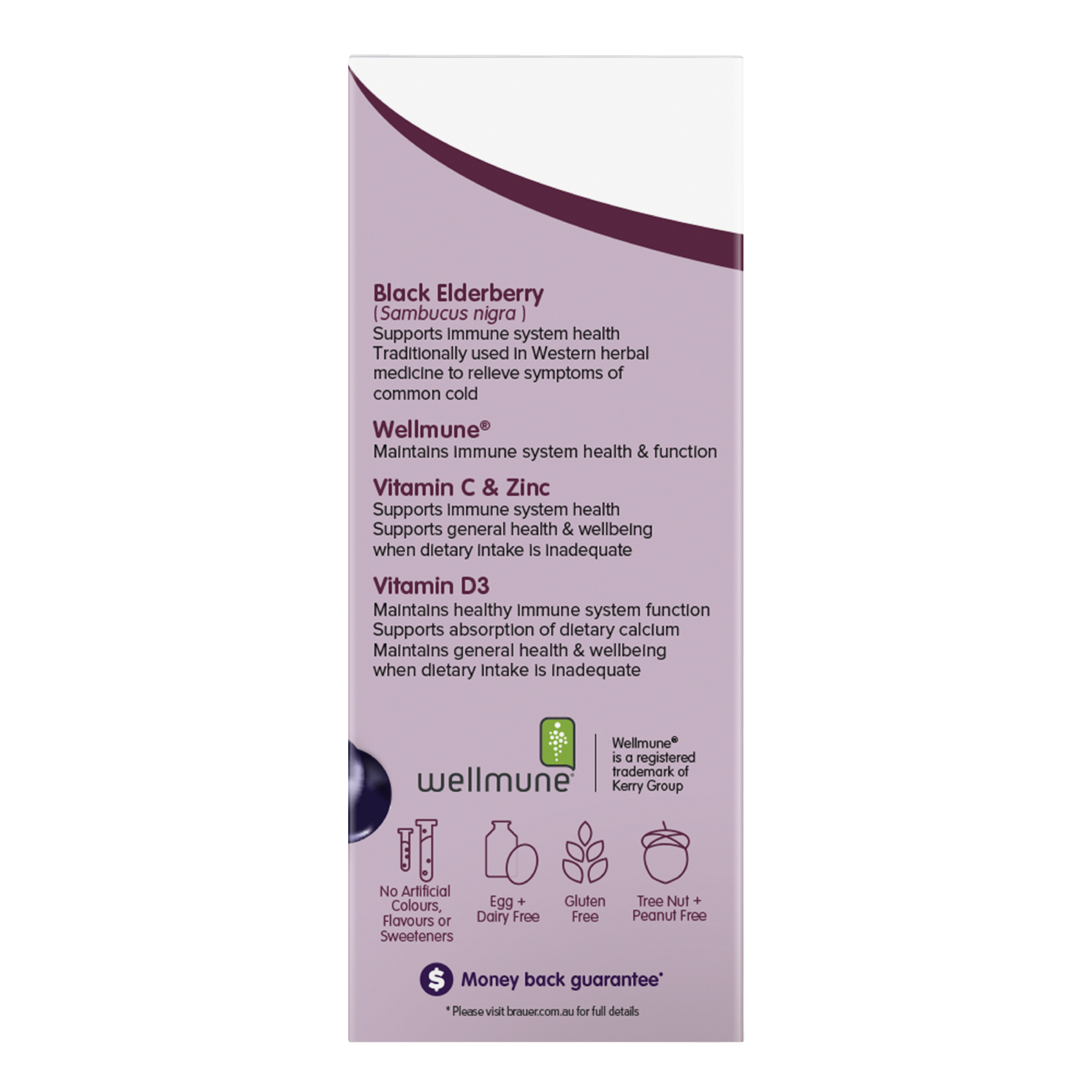 BRAUER SAMBUCUS IMMUNE PLUS ADULT LIQUID 200ML - Image 3