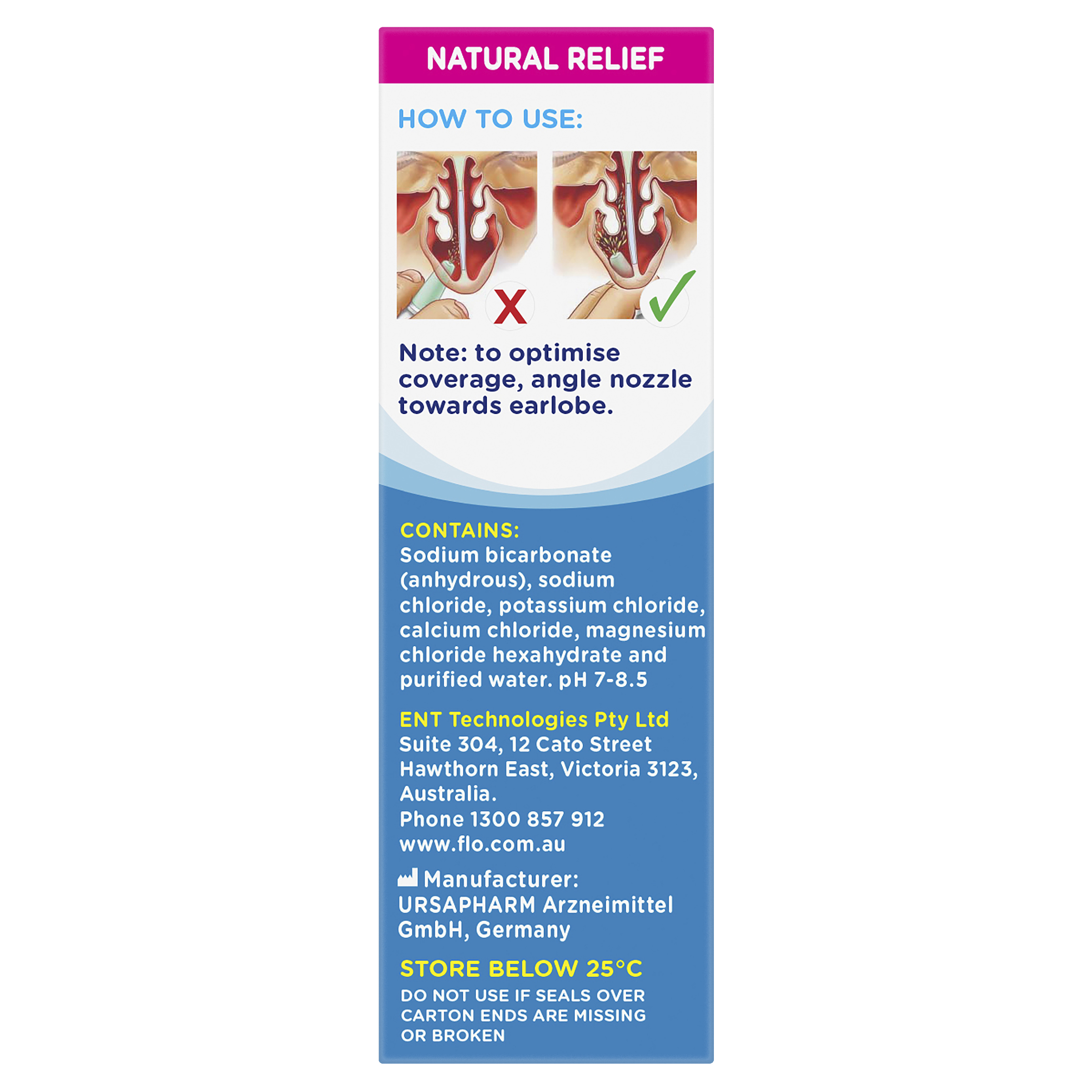 FLO SALINE PLUS NASAL SPRAY 30ML - Image 4
