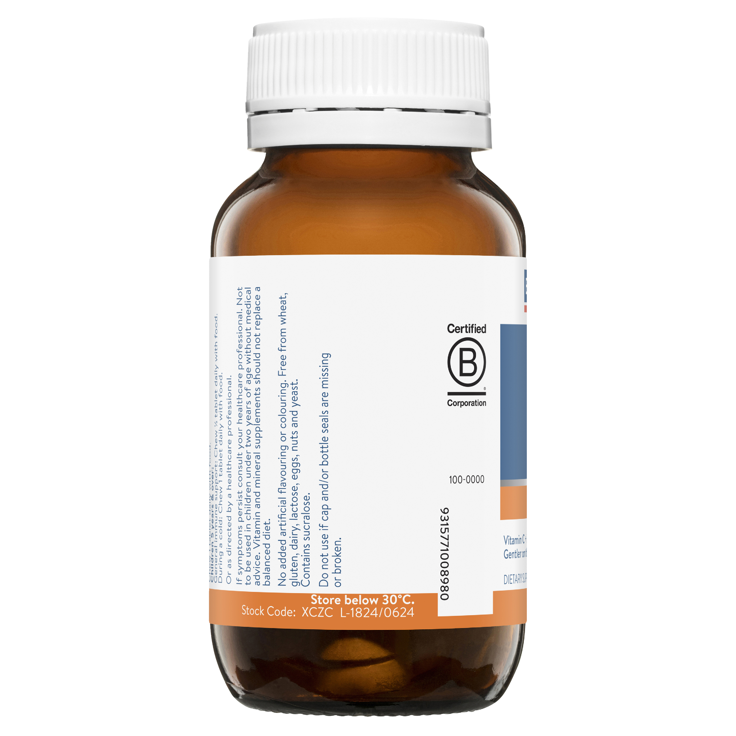 ETHICAL NUTRIENTS EXTRA C ZINGLES ORANGE 50 TABLETS - Image 4