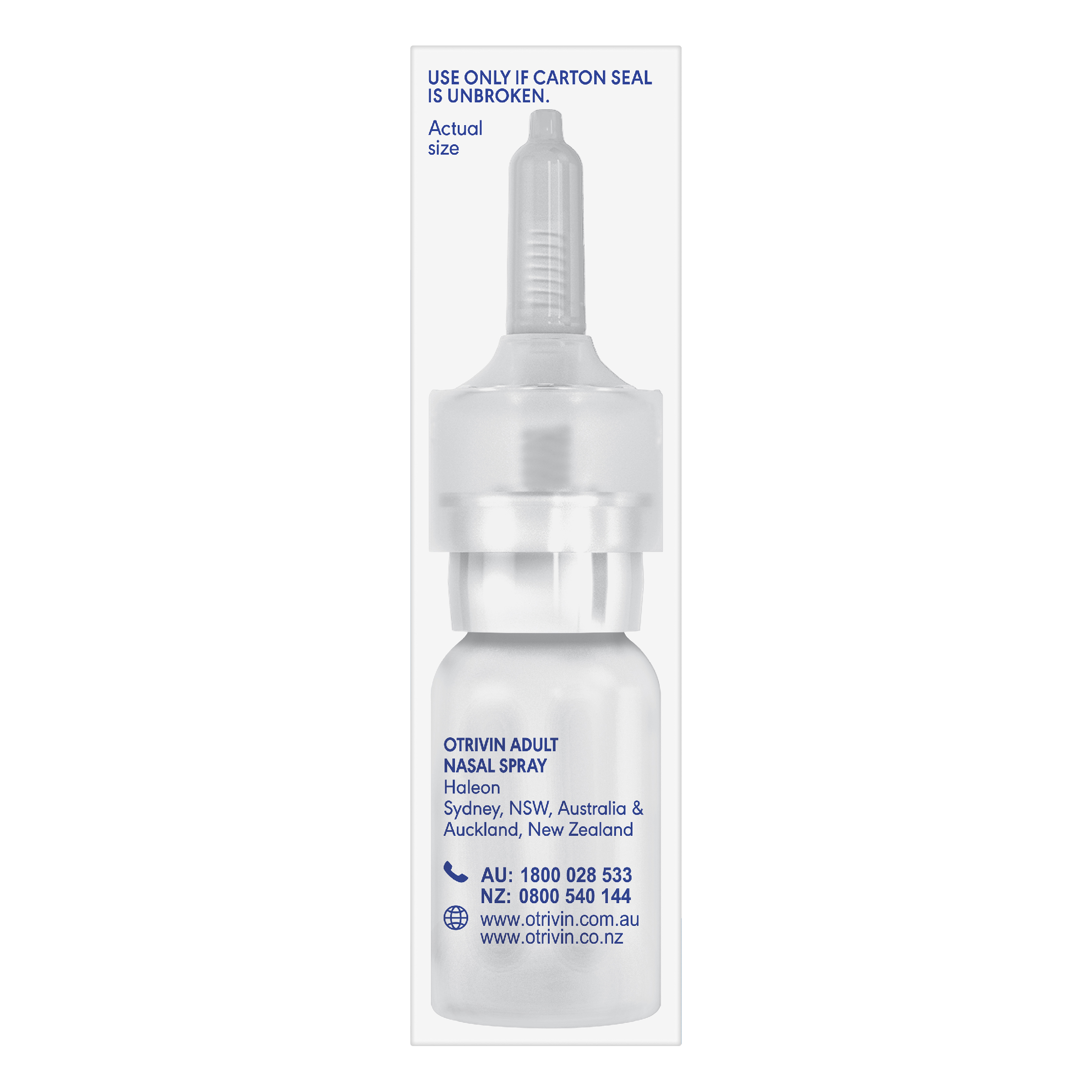 OTRIVIN ADULT METERED DOSE NASAL SPRAY 10ML - Image 11