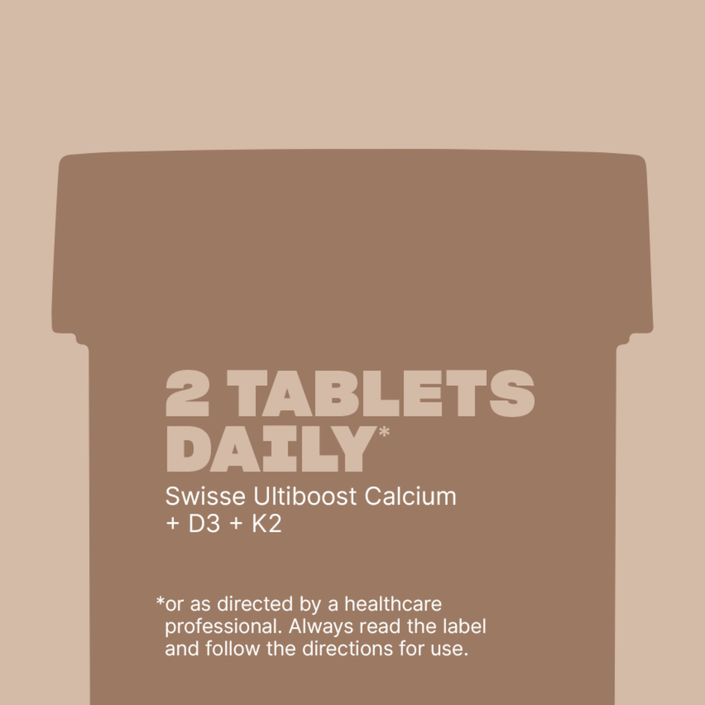 SWISSE ULTIBOOST CALCIUM + D3 + K2 60 TABLETS - Image 5