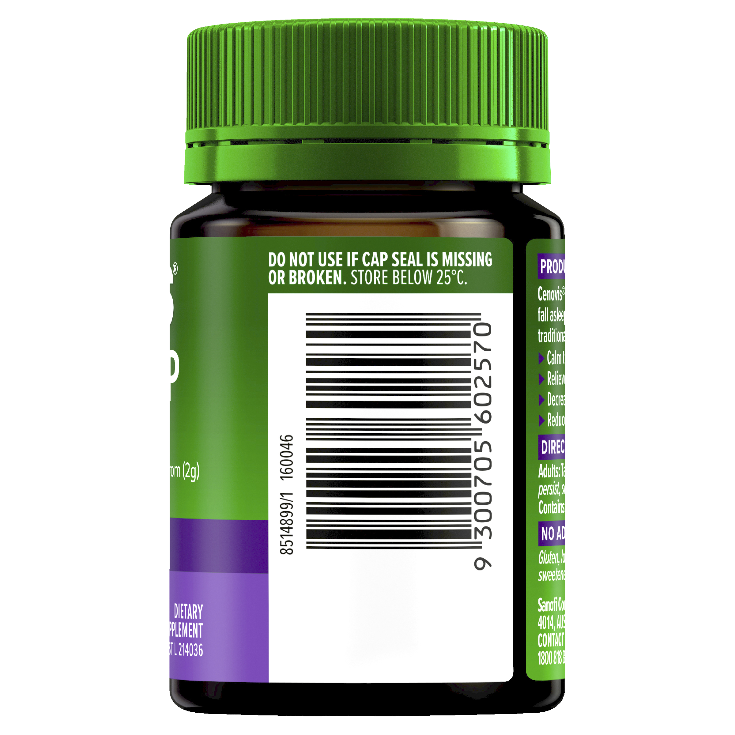 CENOVIS EASYSLEEP VALERIAN 30 CAPSULES - Image 9