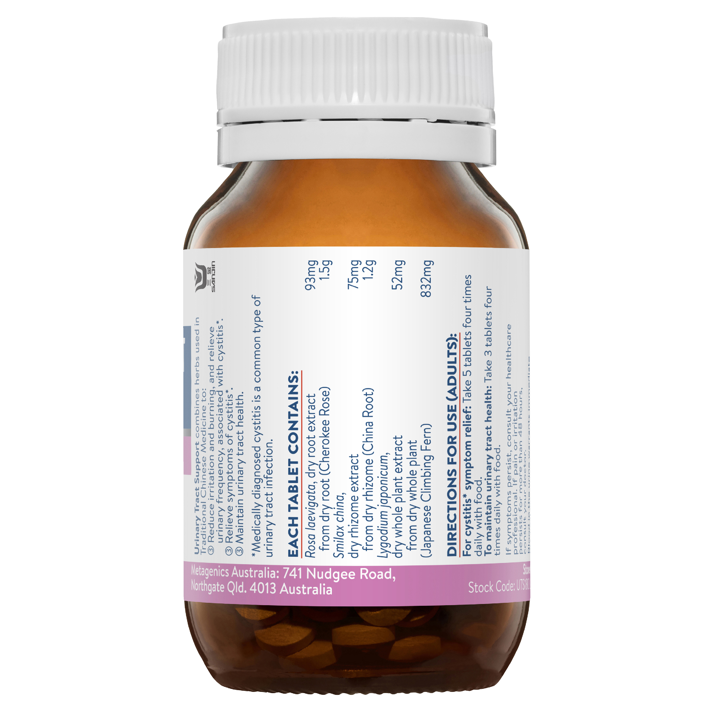 ETHICAL NUTRIENTS URINARY TRACT SUPPORT 90 TABLETS - Image 2