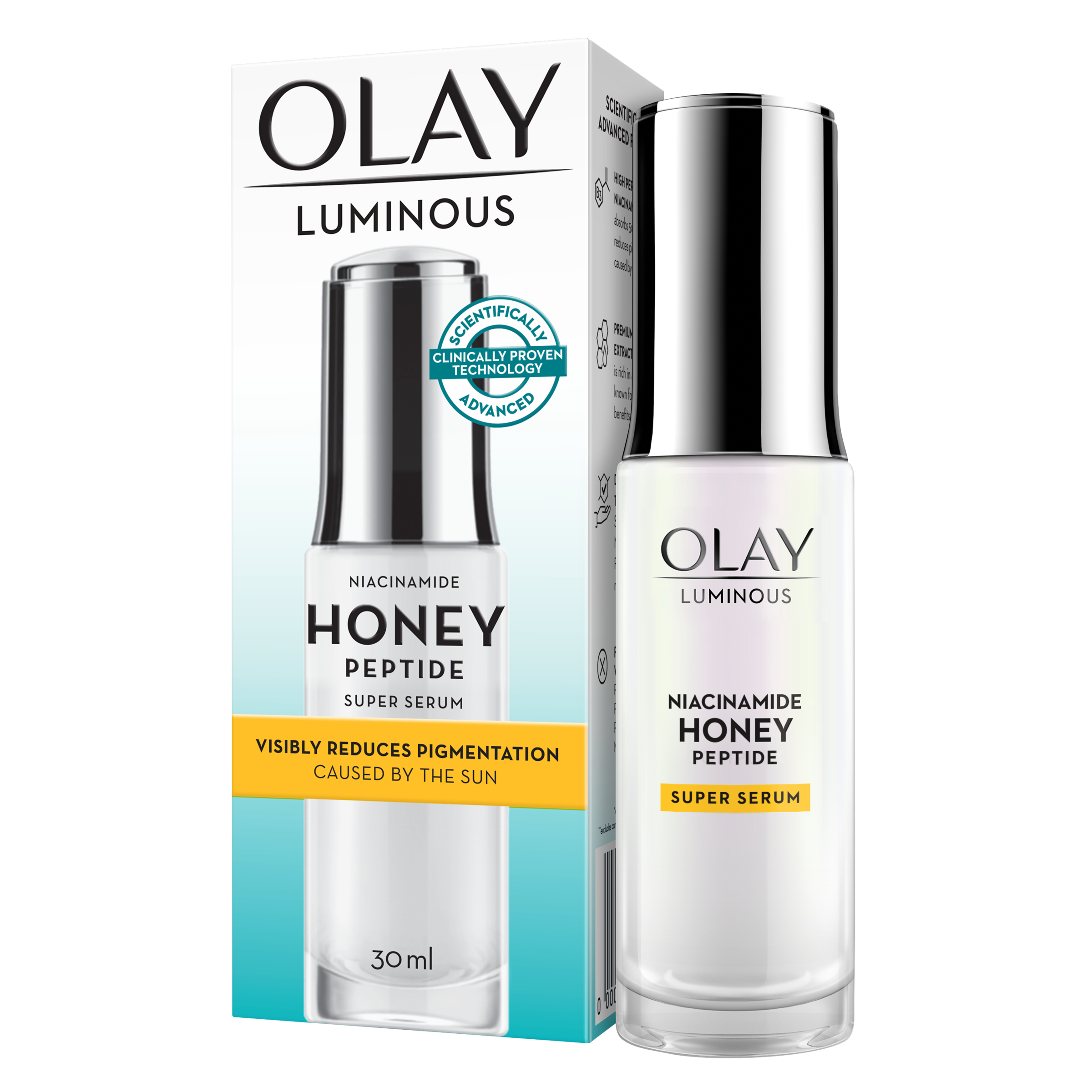 OLAY SERUM NIACINAMIDE HONEY PEPTIDE 30ML
