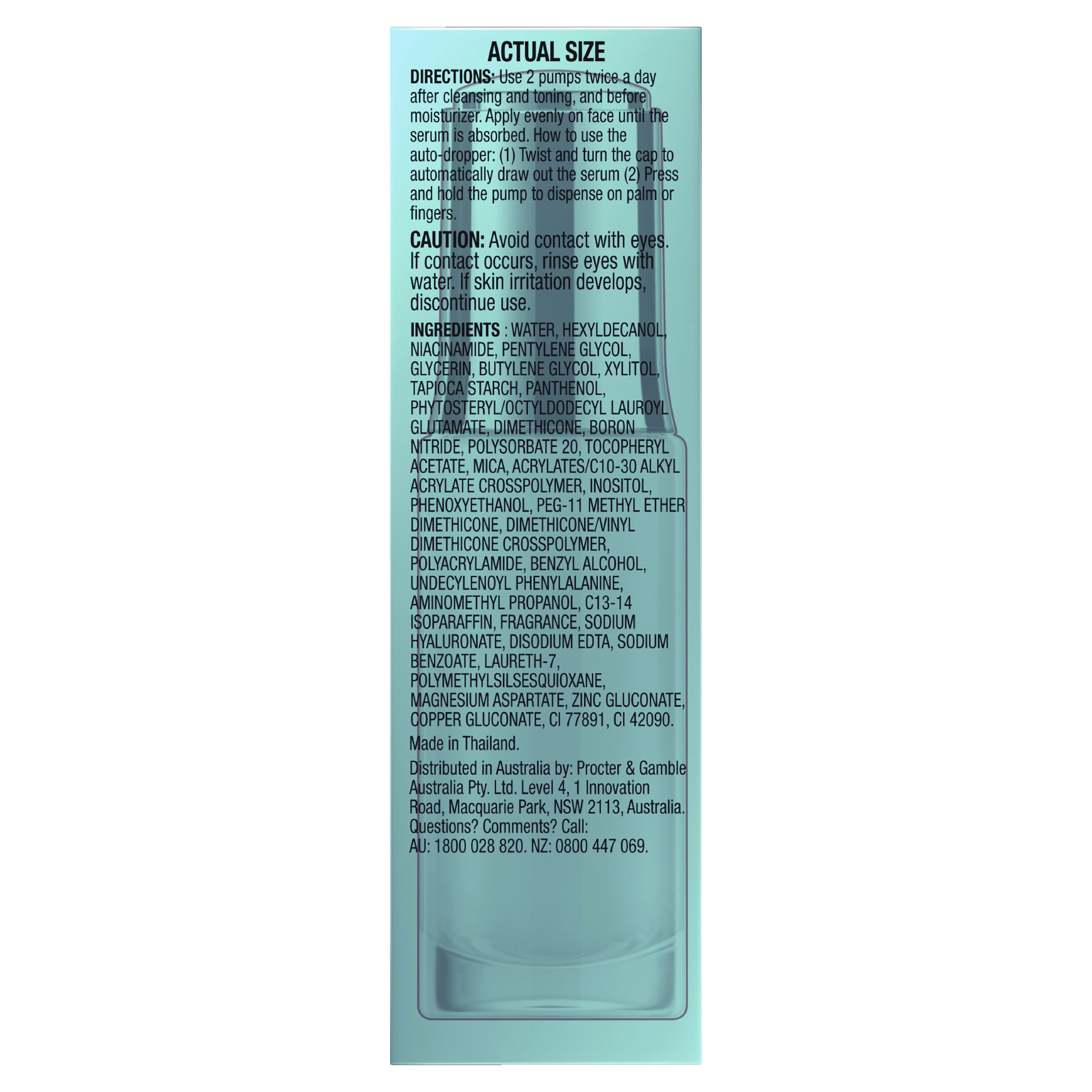 OLAY LUMINOUS NIACINAMIDE + HYALURONIC SUPER SERUM 30ML - Image 3