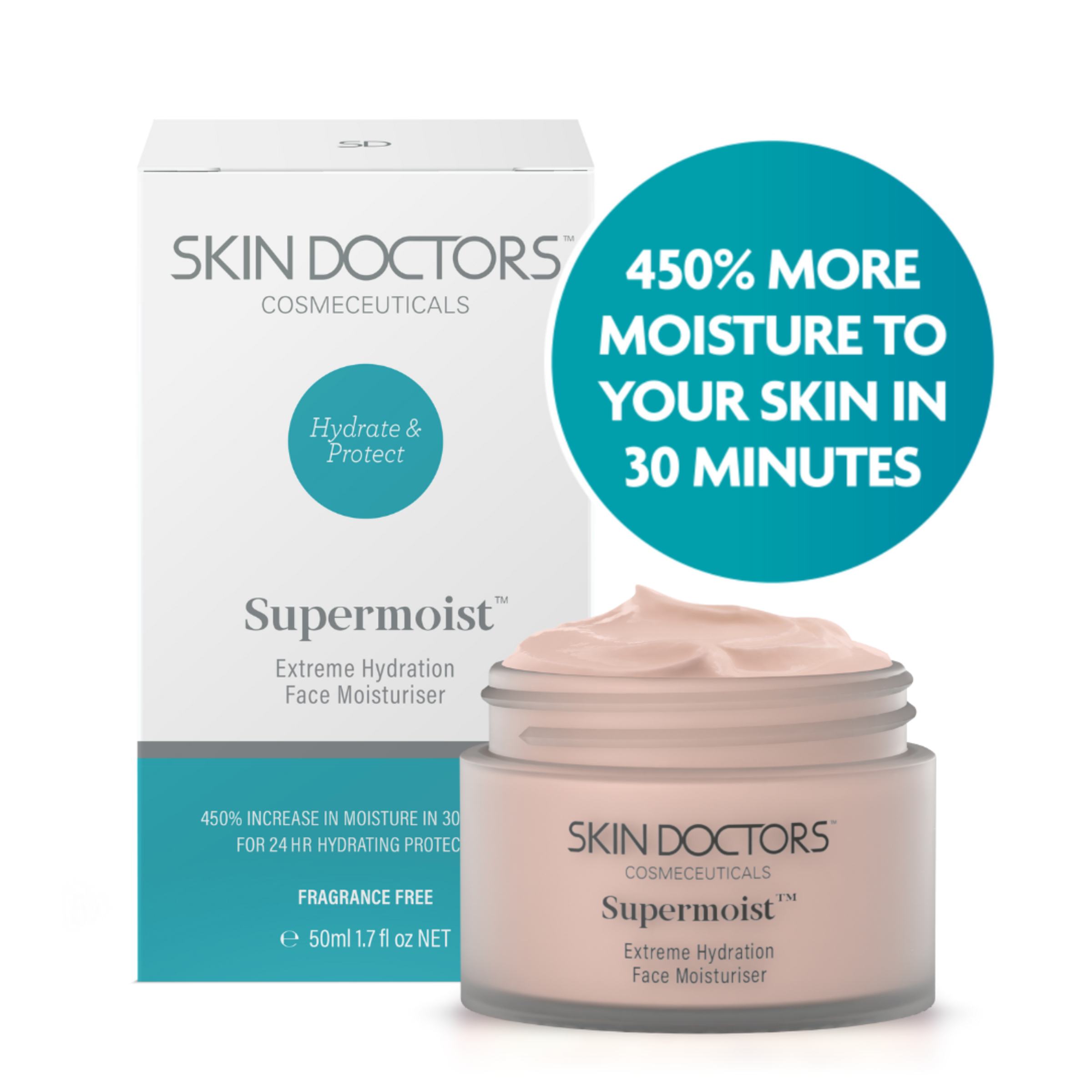 SKIN DOCTORS SUPERMOIST FACE CREAM 50ML - Image 3