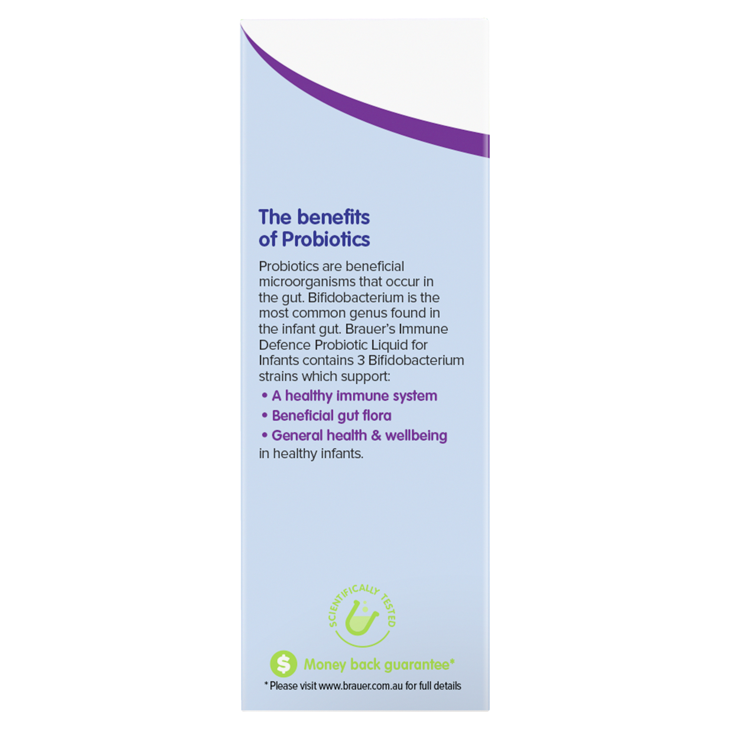 BRAUER IMMUNE DEFENCE PROBIOTIC LIQUID FOR INFANTS 45ML - Image 3