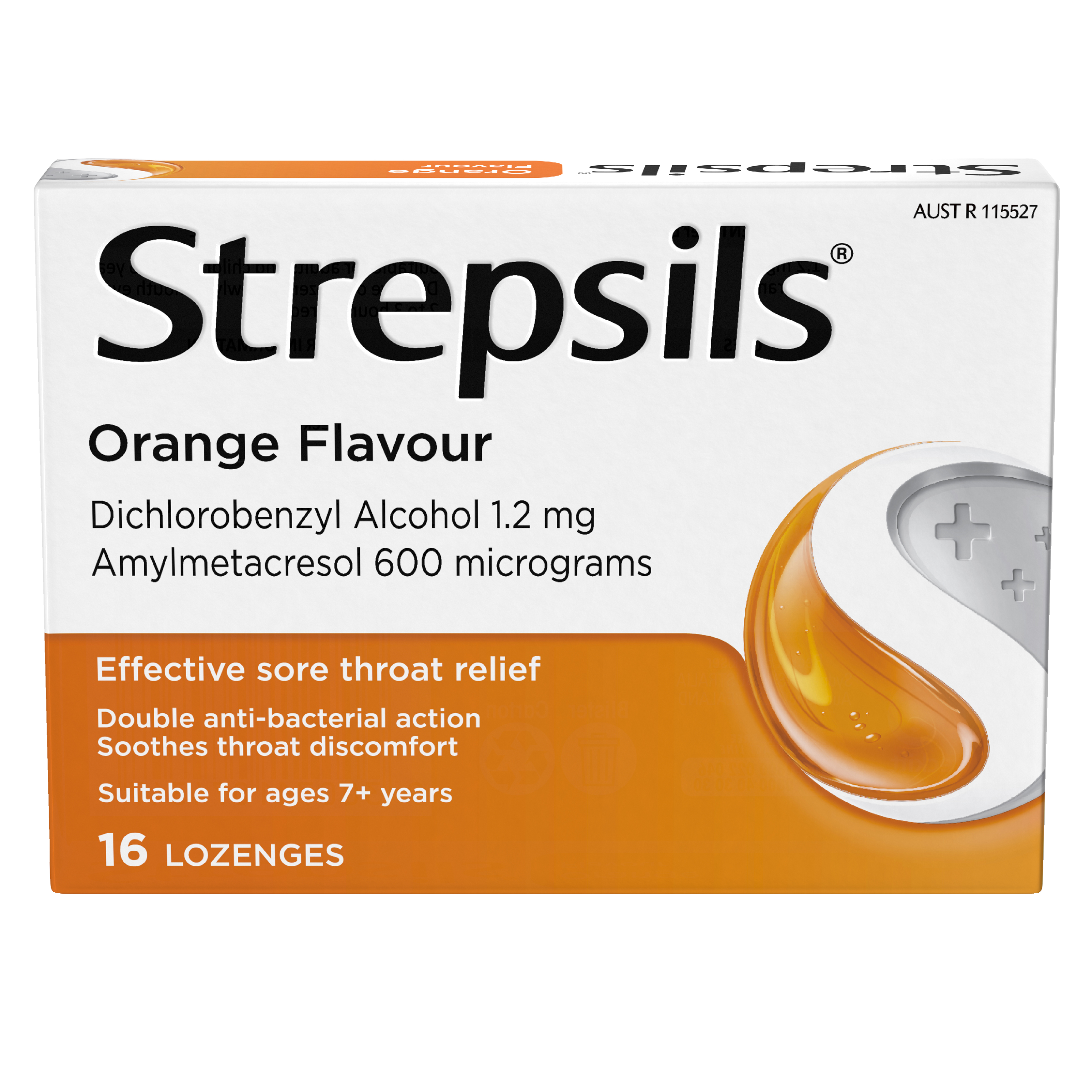 STREPSILS ORANGE 16 LOZENGES - Image 7