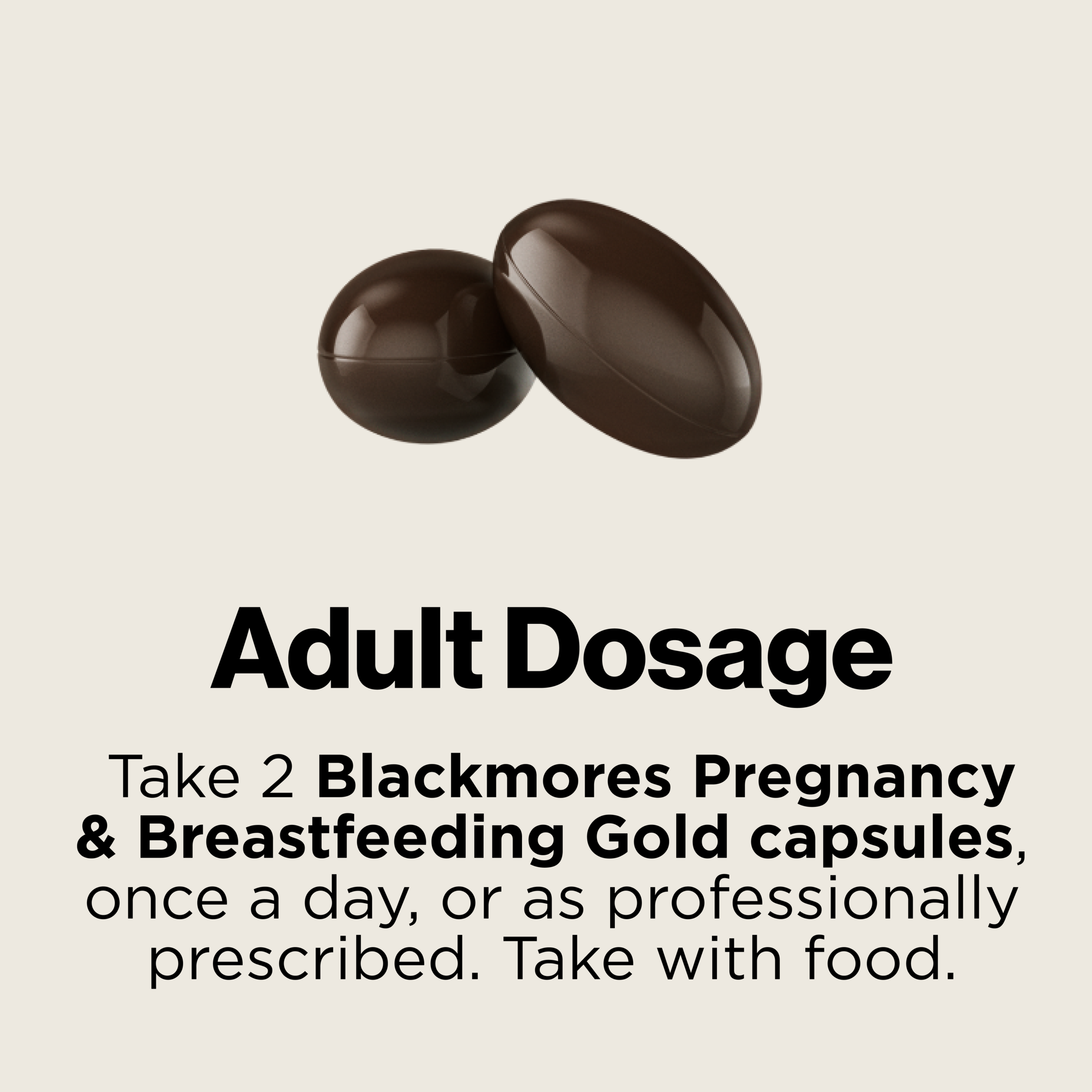 BLACKMORES PREGNANCY & BREAST-FEEDING GOLD 60 CAPSULES - Image 3