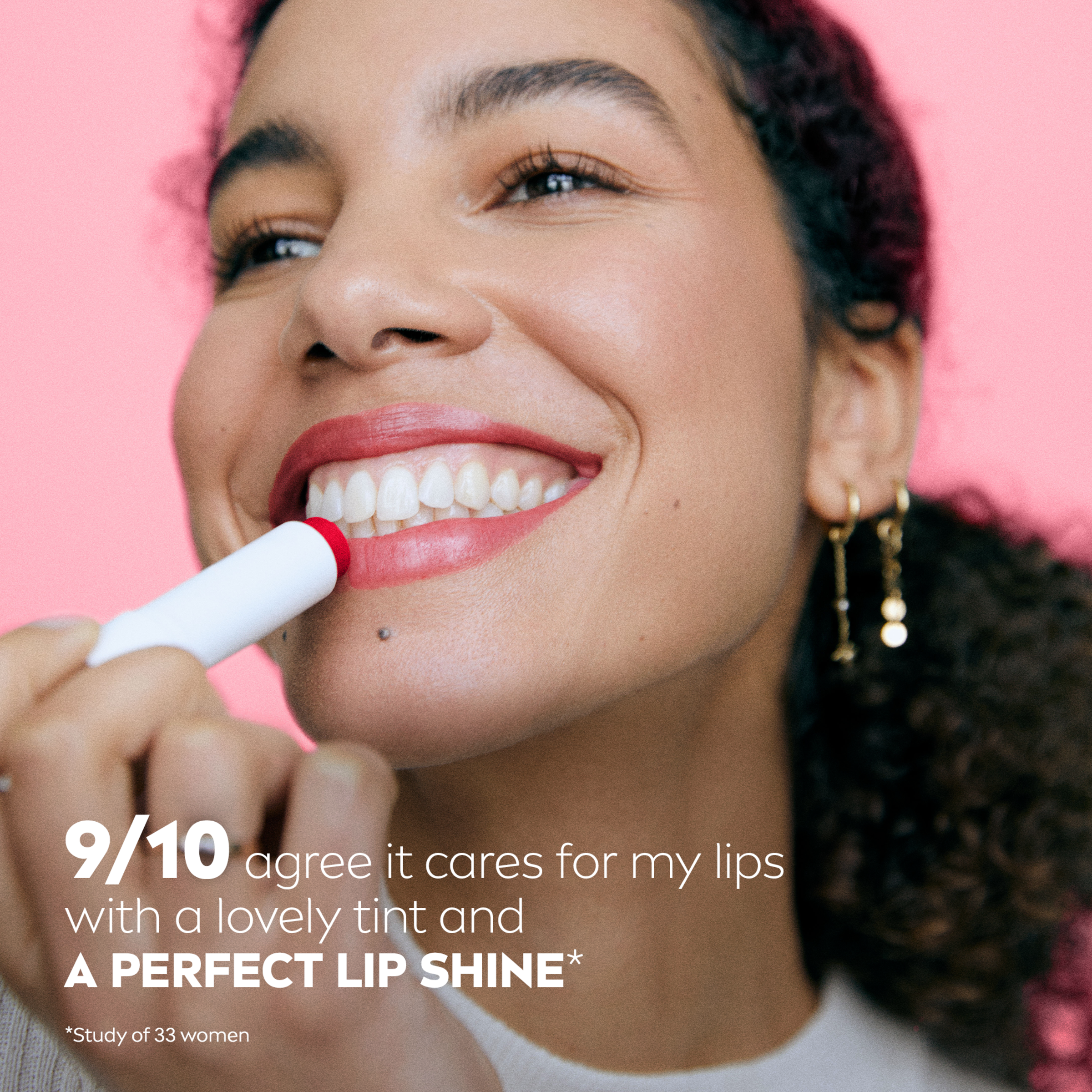 NIVEA LIP BALM STICK STRAWBERRY SHINE 4.8G - Image 5