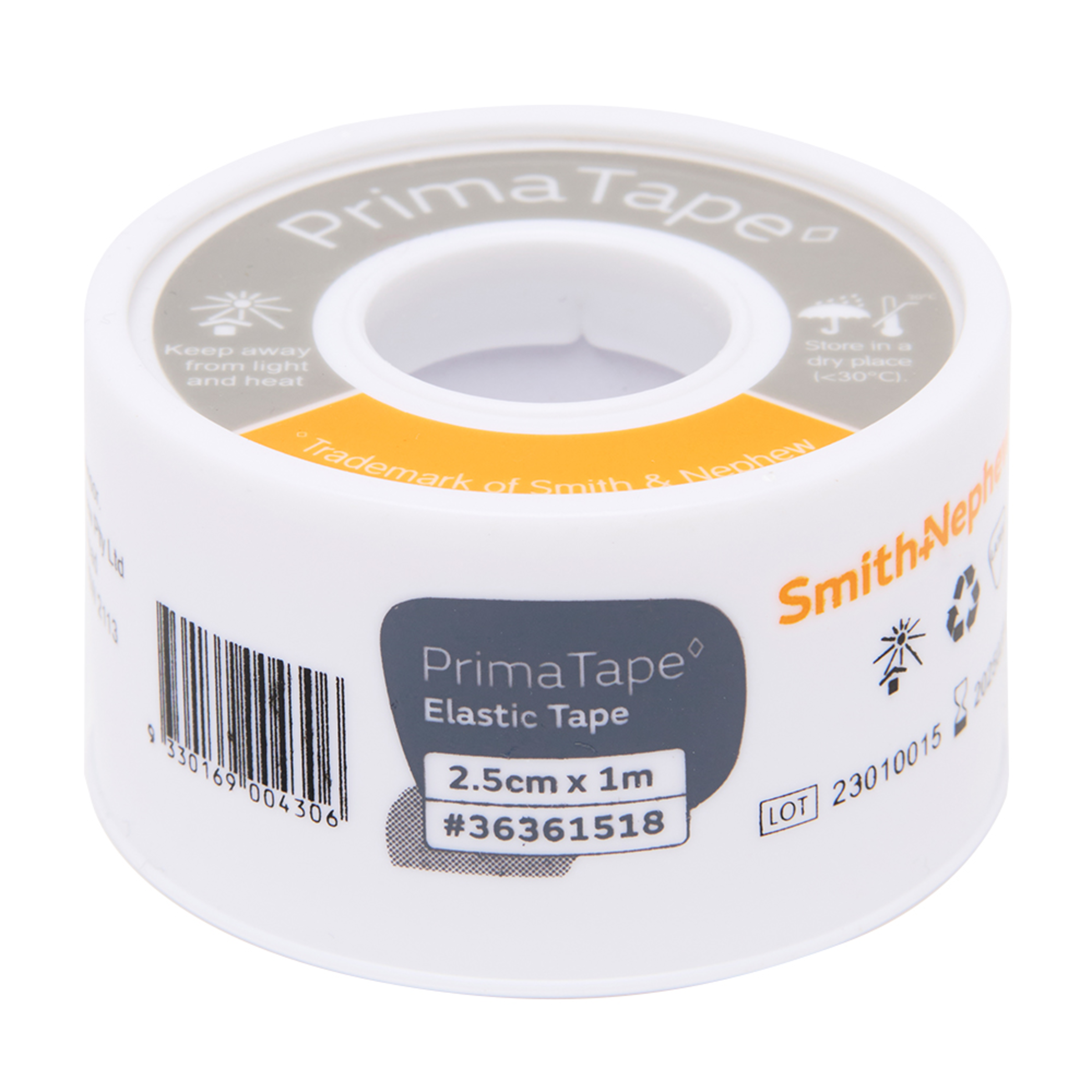 PRIMATAPE ELASTIC 2.5CM X 1M