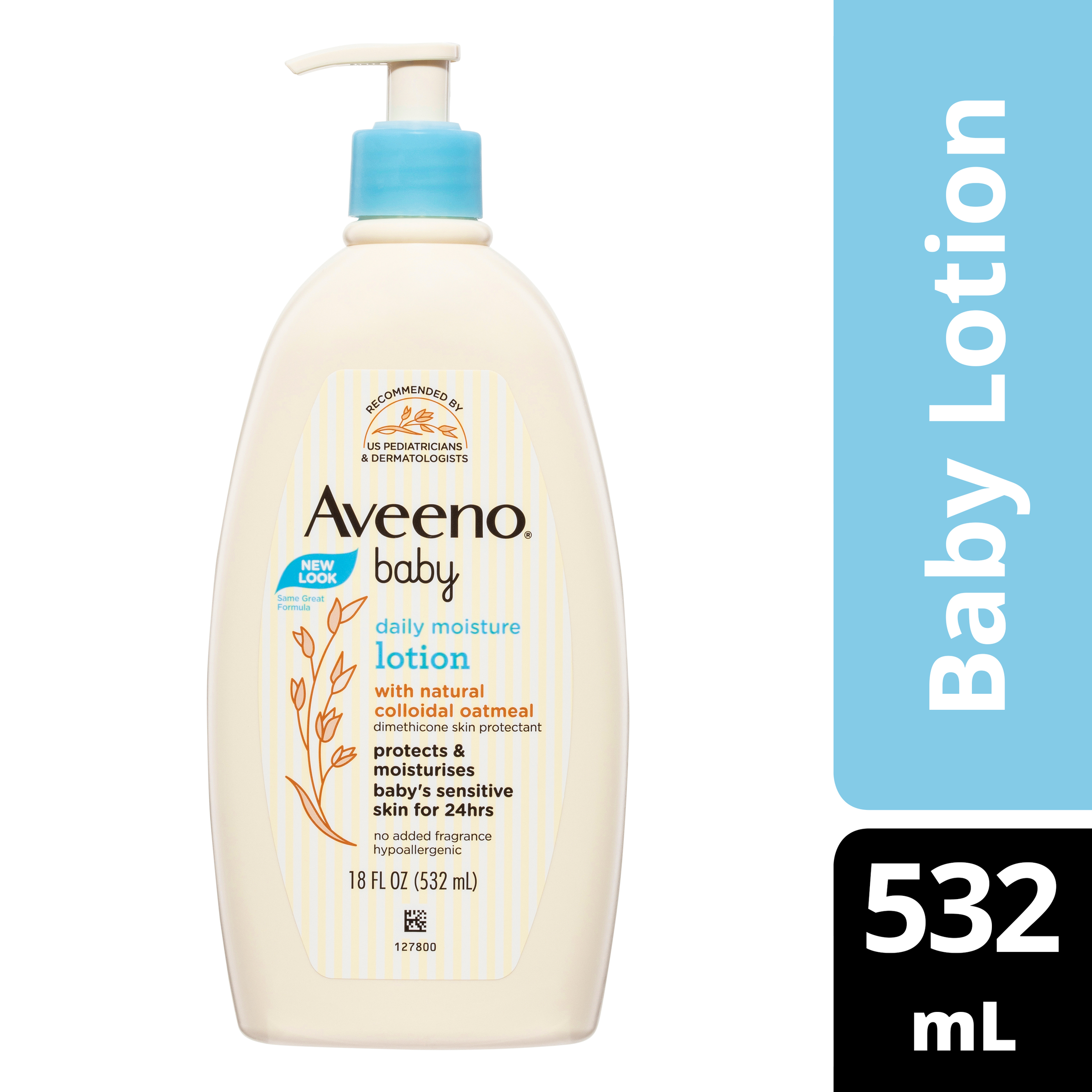 AVEENO BABY MOIST LOTION 532ML - Image 5