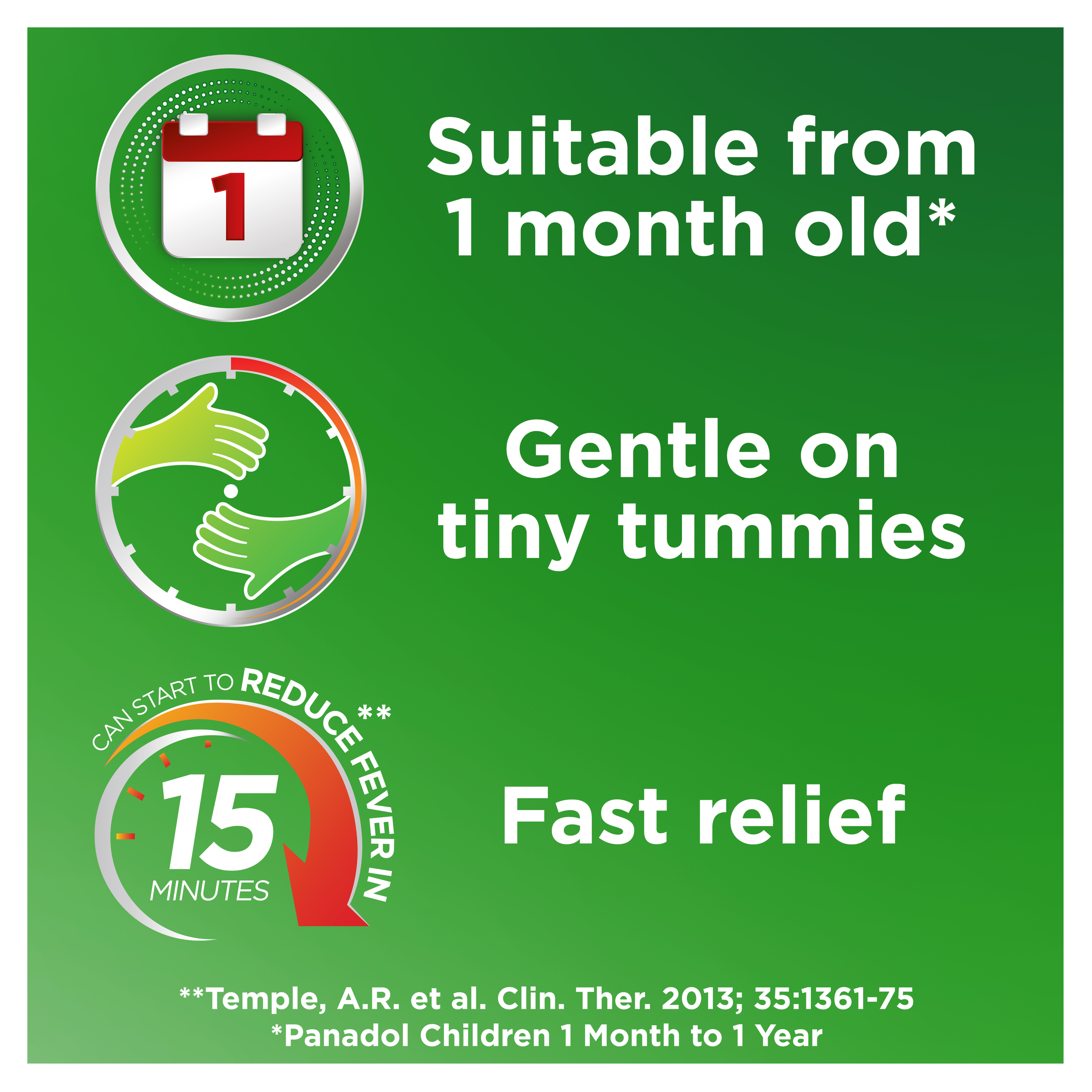 PANADOL CHILDREN 1 MONTH - 1 YEAR COLOUR FREE DOSING DEVICE 50ML - Image 7