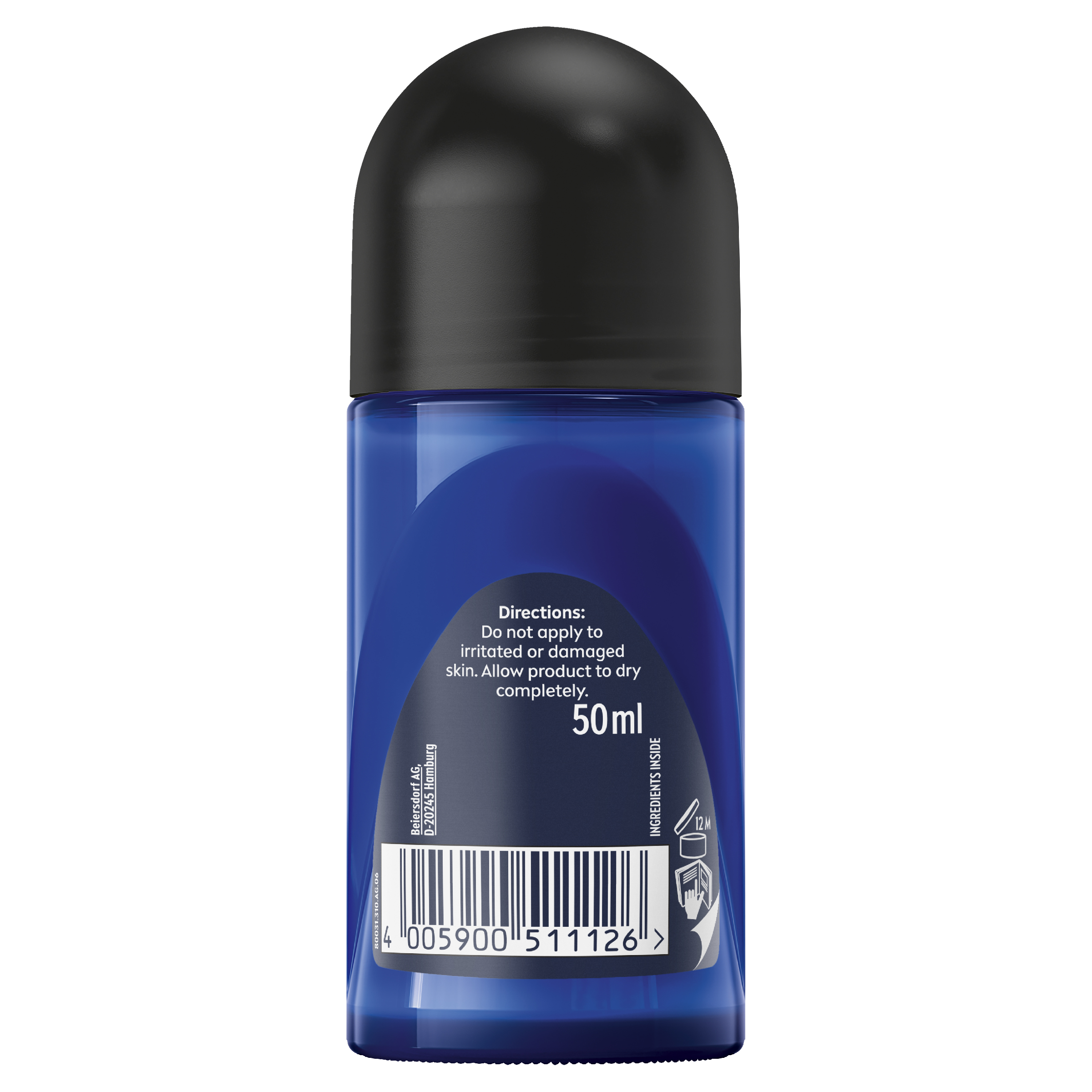 NIVEA MEN A/P DEEP DRY & CLEAN 48H ROLL ON 50ML - Image 2