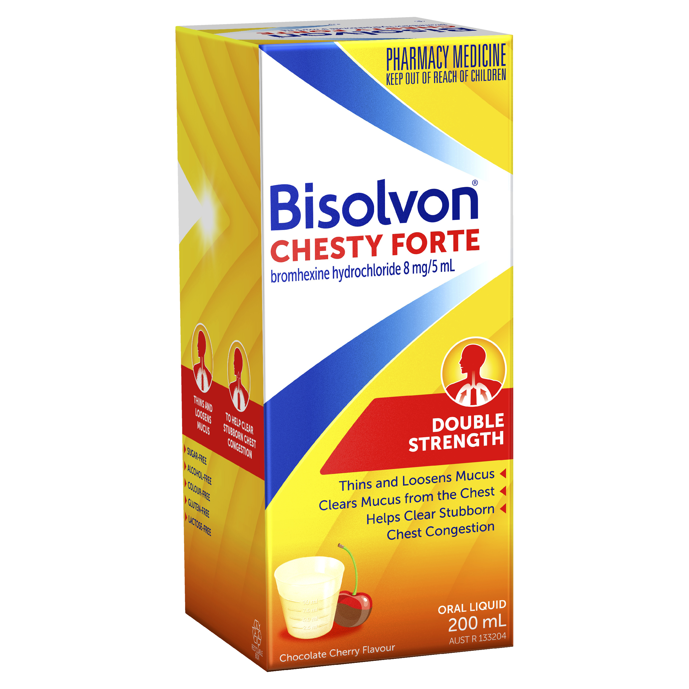 BISOLVON CHESTY FORTE 200ML