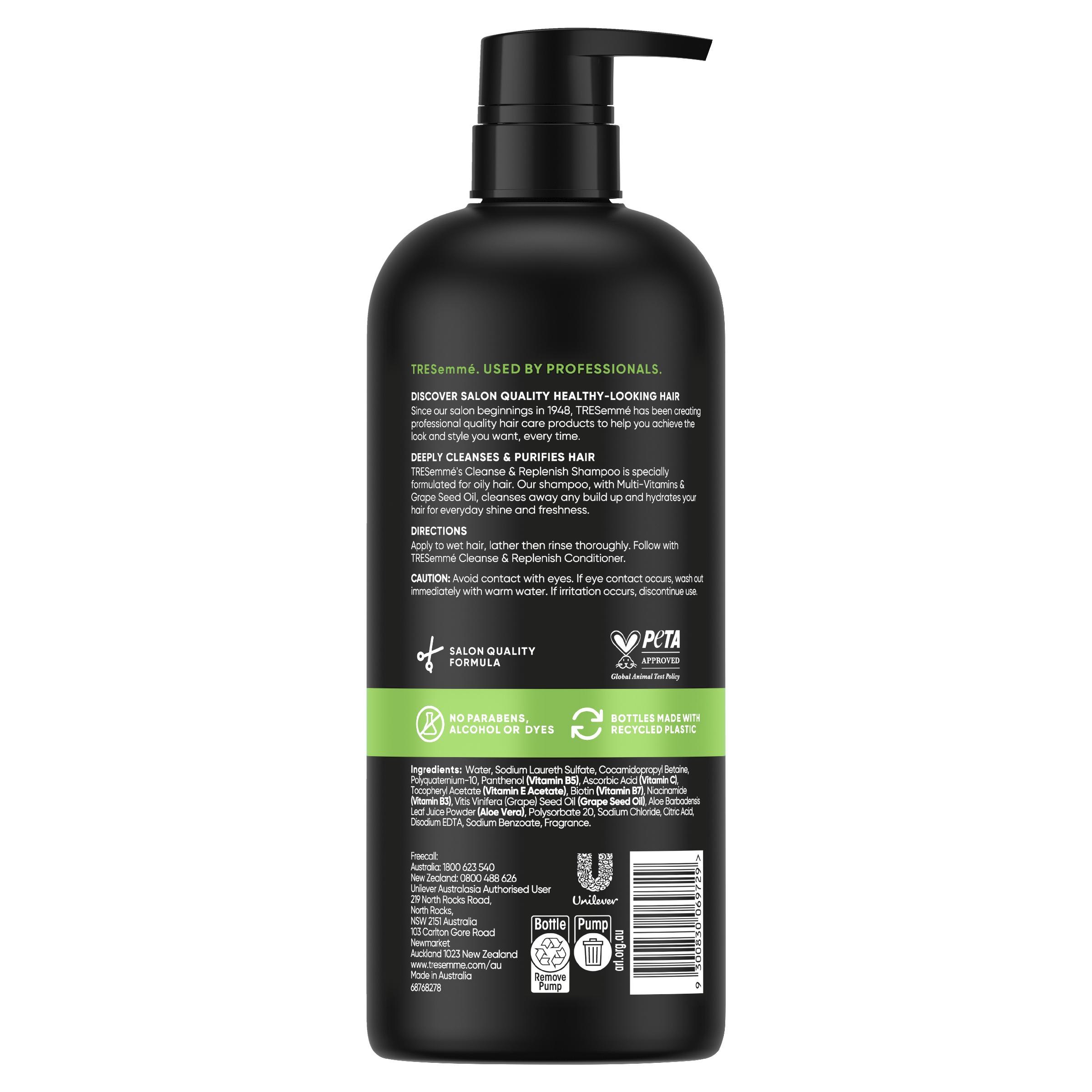TRESEMME CLEANSE REPLENISH SHAMPOO 940ML - Image 2