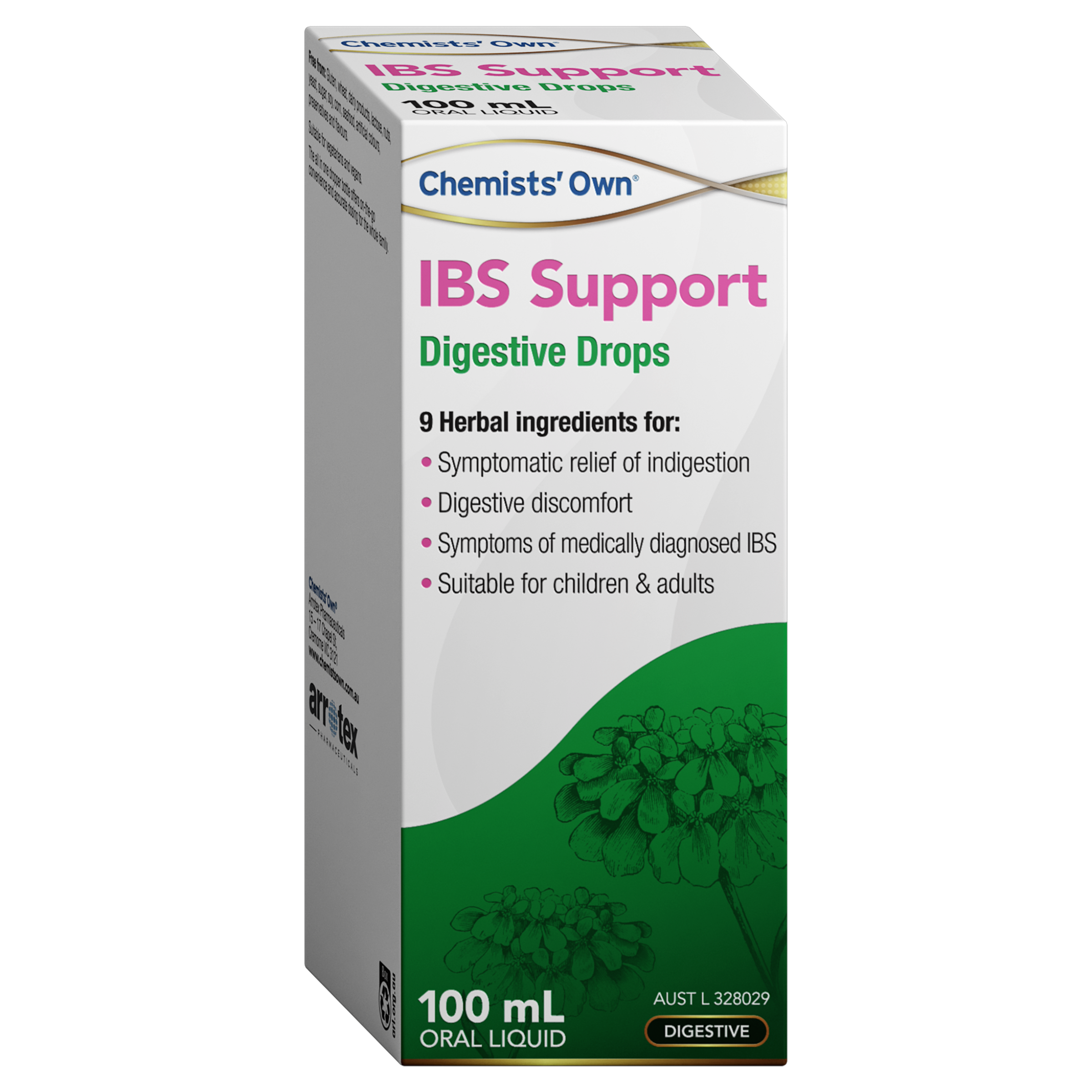CHEMISTS OWN IBS SUPPORT DIGESTIVE DROPS 100ML