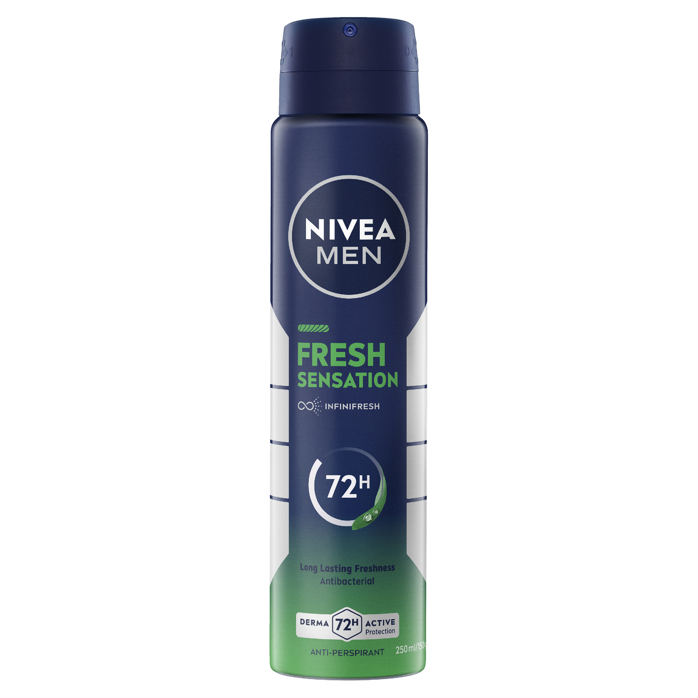 NIVEA MEN DEODORANT FRESH SENSATION 72HR 250ML