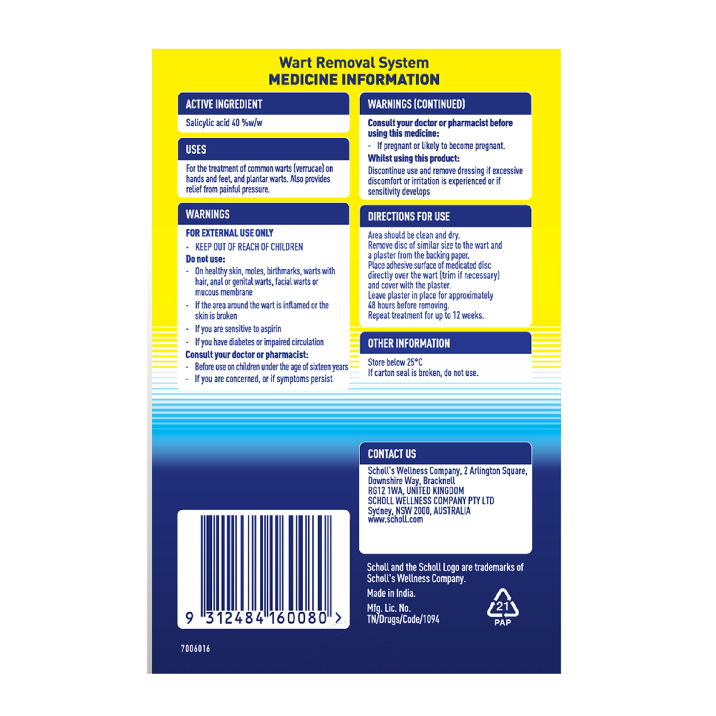 SCHOLL WART REMOVAL SYSTEM WASHPROOF 15 PACK - Image 2