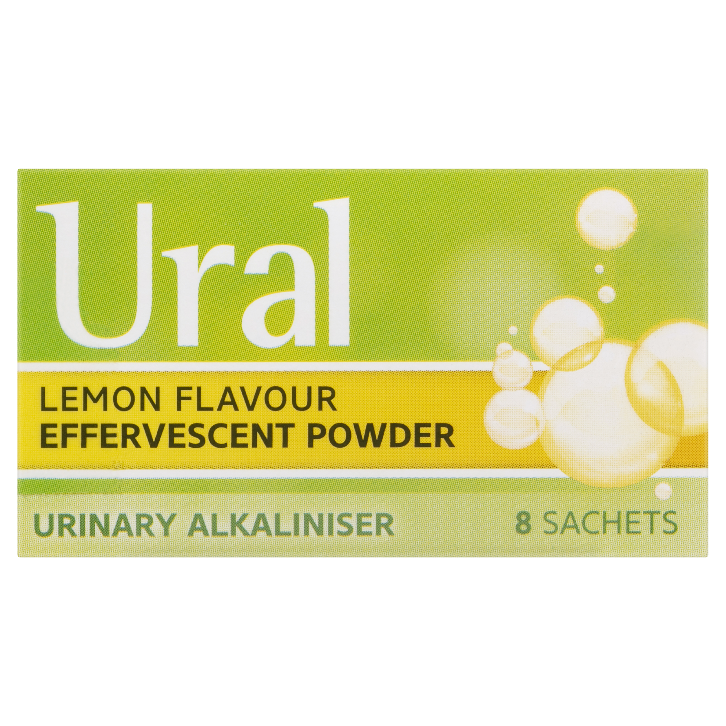 URAL EFFERVESCENT POWDER LEMON SACHETS 8 PACK - Image 7