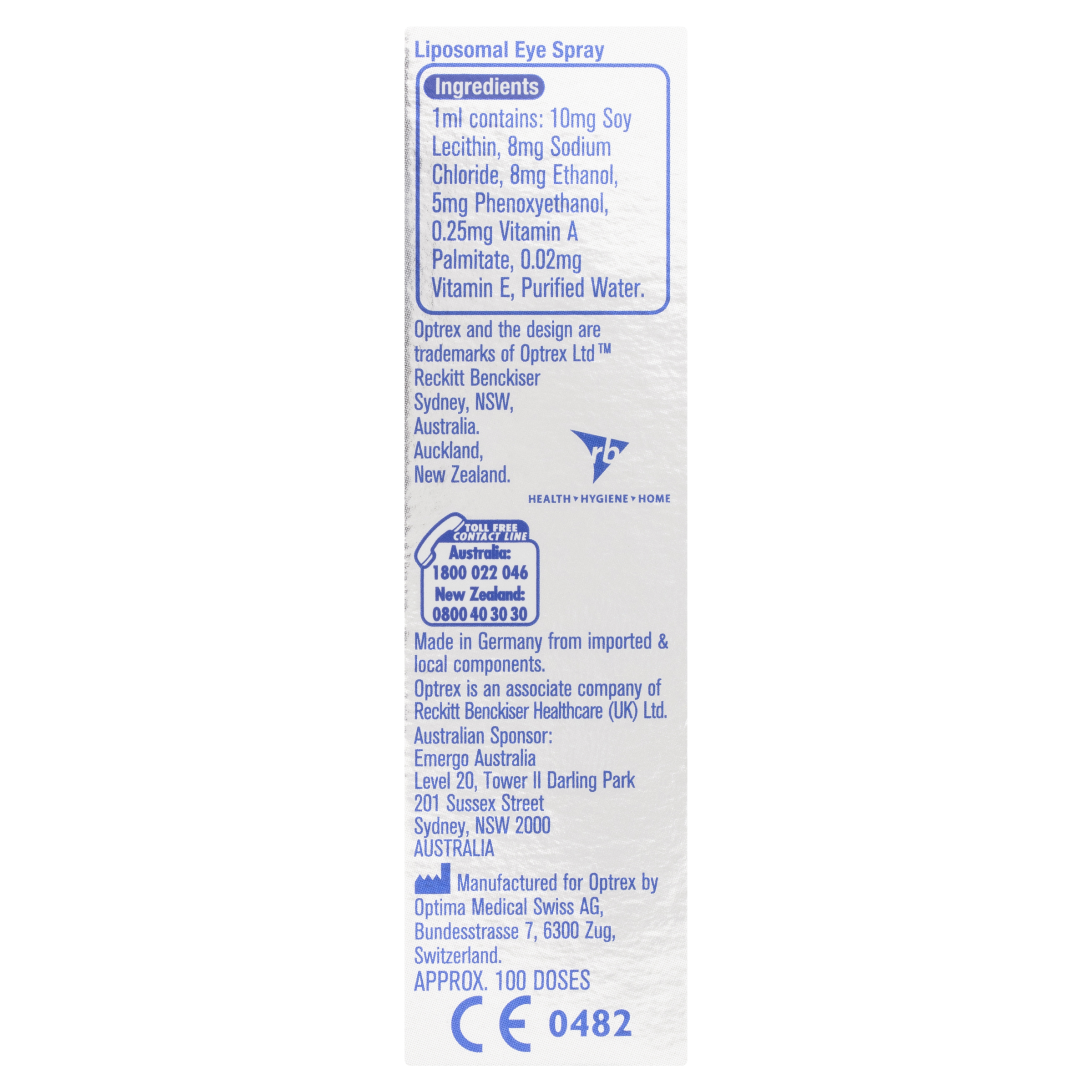 OPTREX ACTIMIST DRY EYE SPRAY 10ML - Image 3