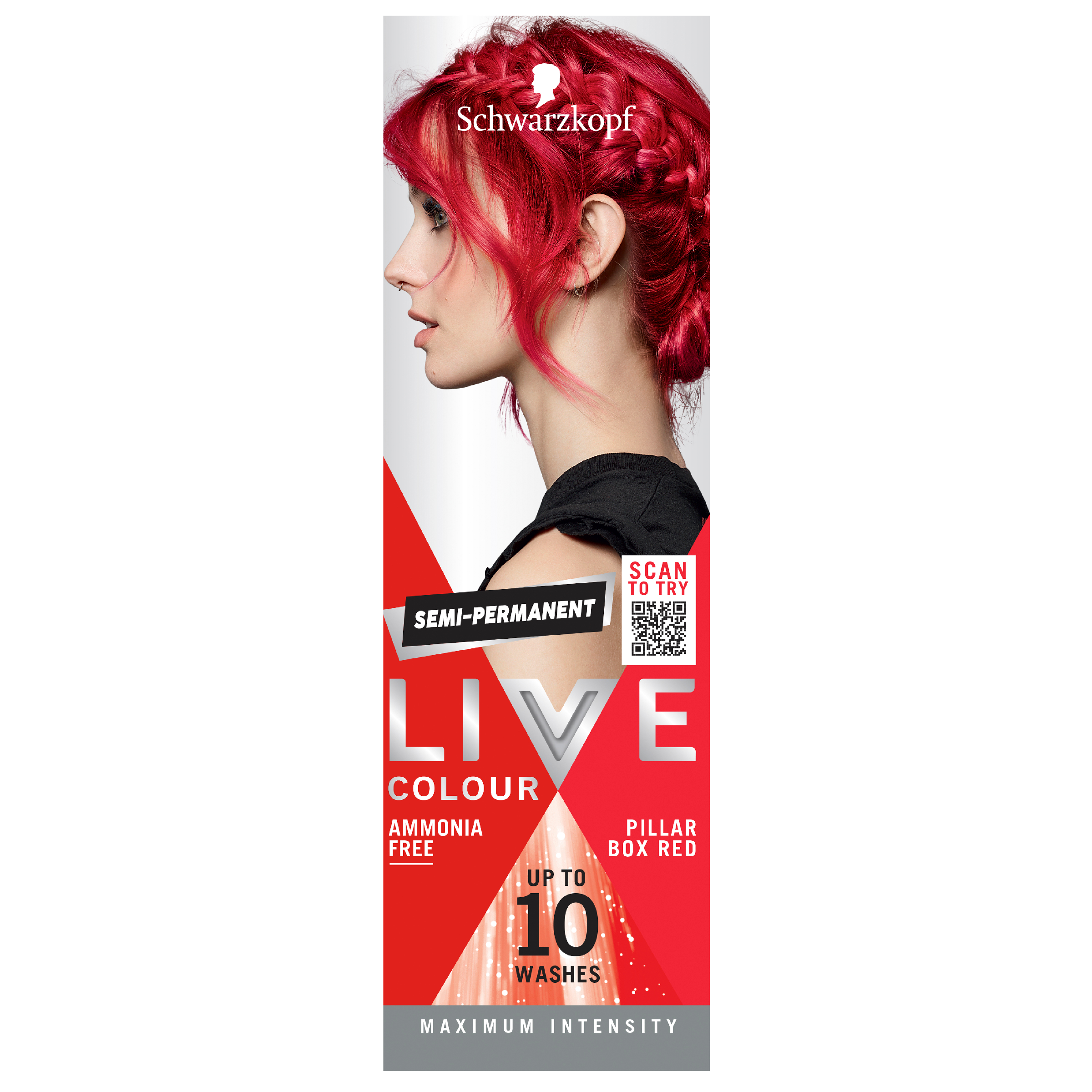 SCHWARZKOPF LIVE COLOUR PILLAR BOX RED 75ML - Image 2