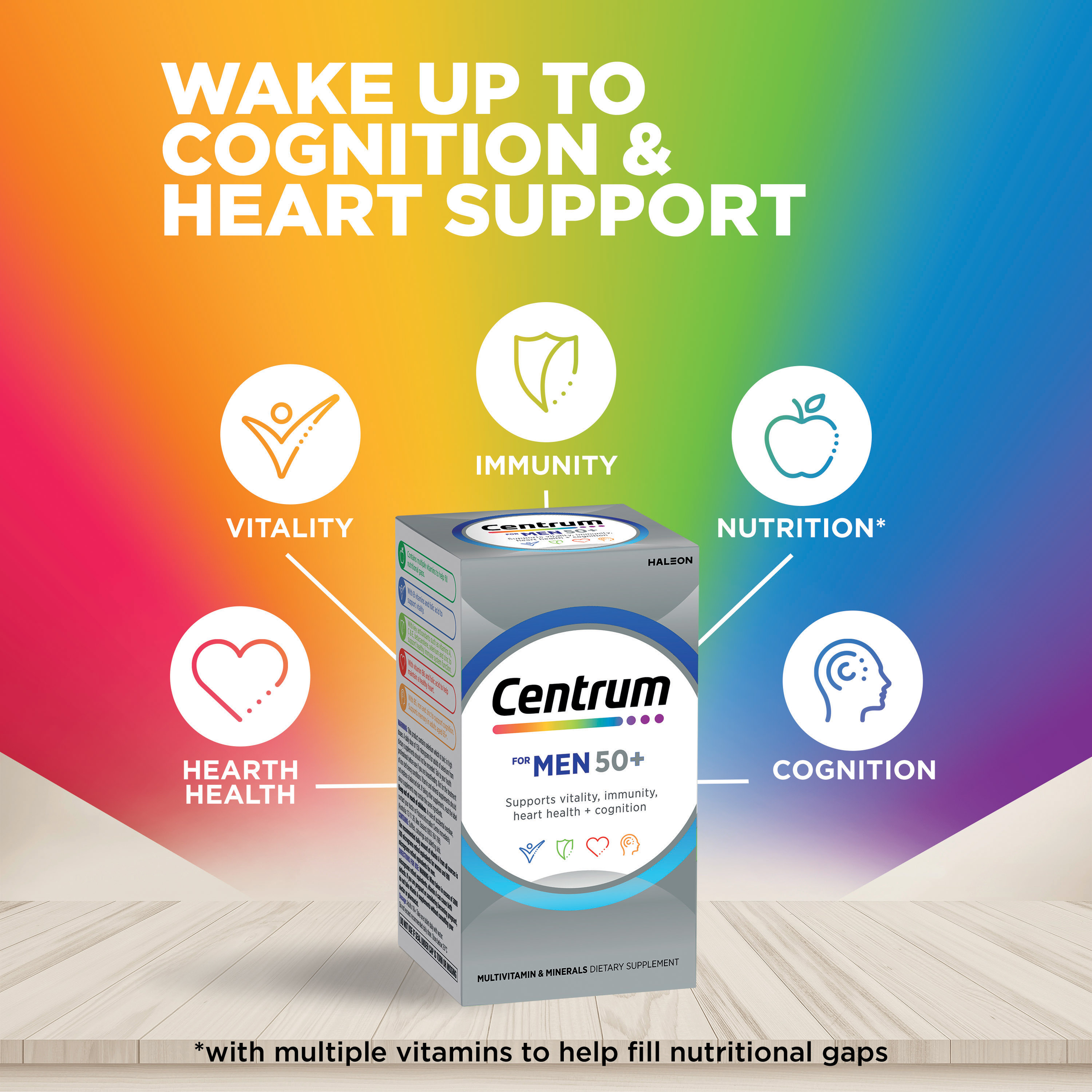 CENTRUM FOR MEN 50+ 60 TABLETS - Image 5