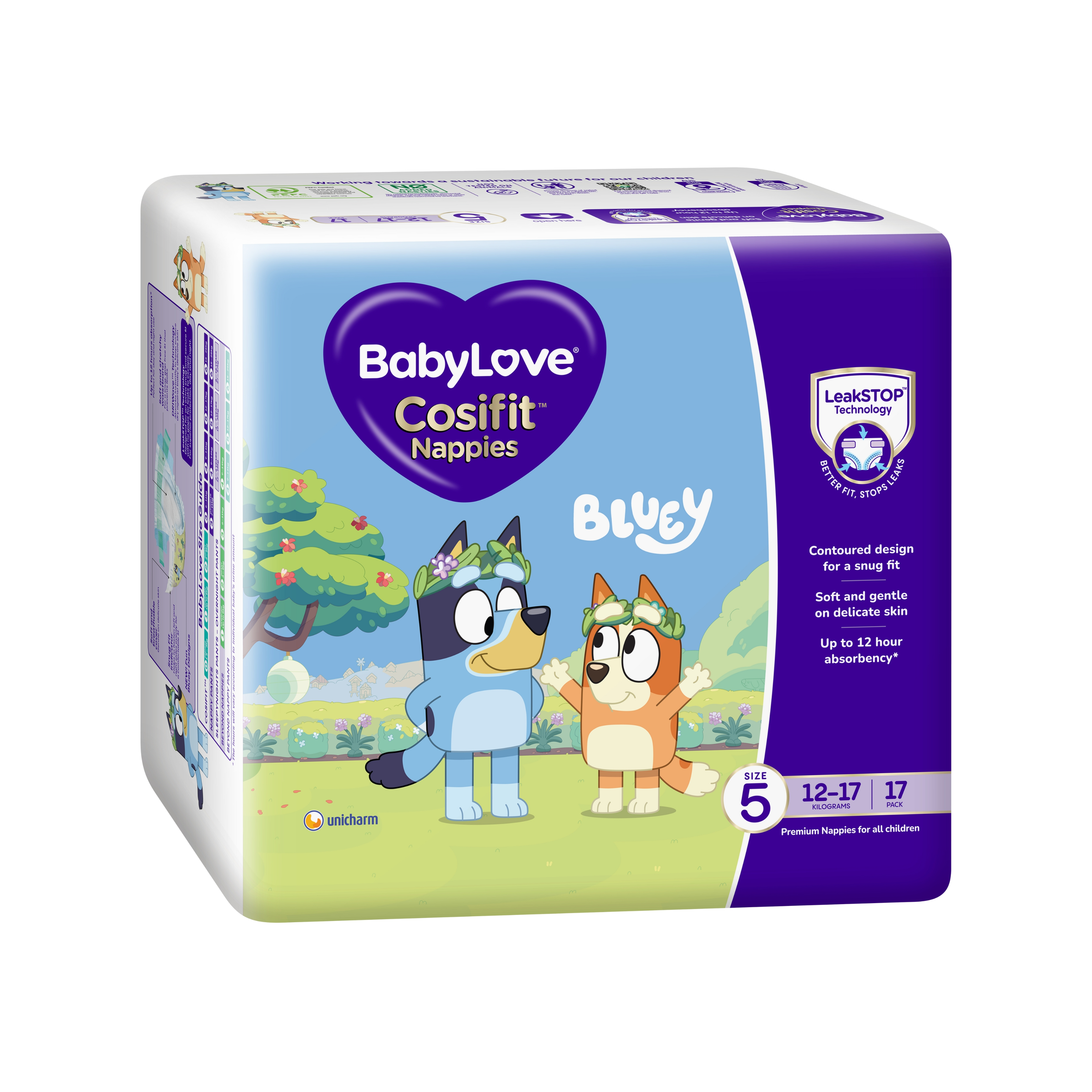 BABYLOVE COSIFIT NAPPIES WALKER 17 PACK