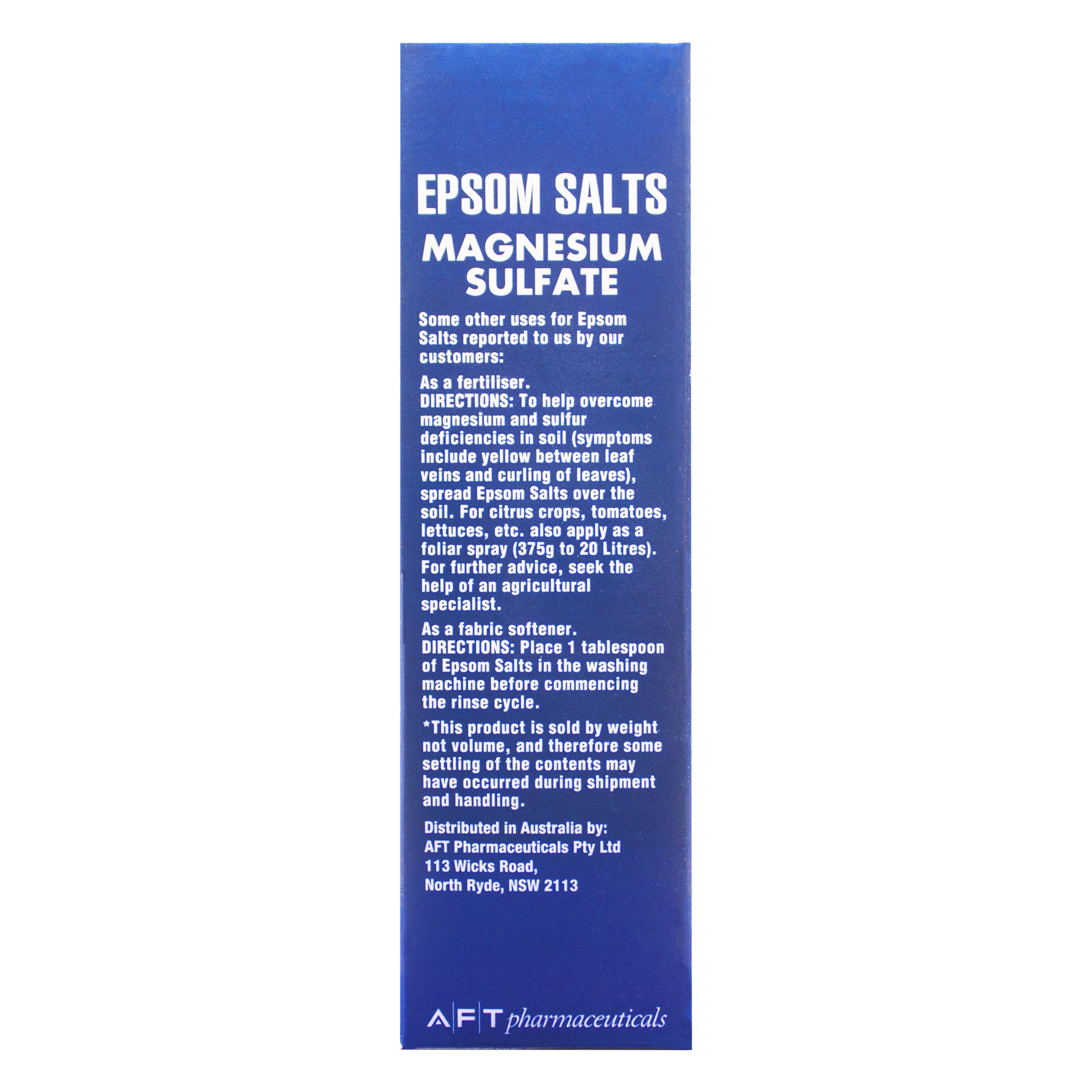 FAULDING EPSOM SALTS  375G - Image 3