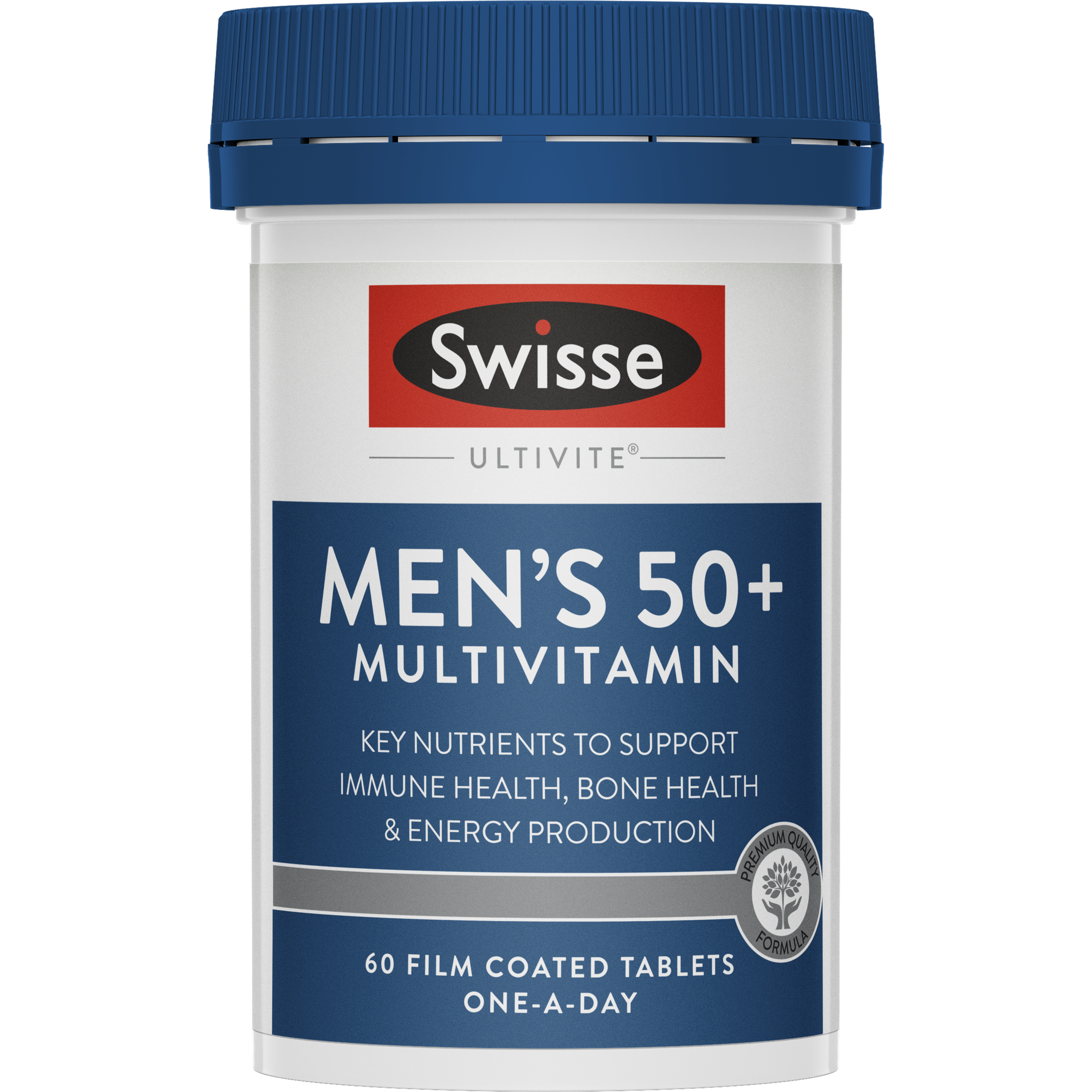 SWISSE ULTIVITE MENS 50+ MULTIVITAMIN TABLETS 60