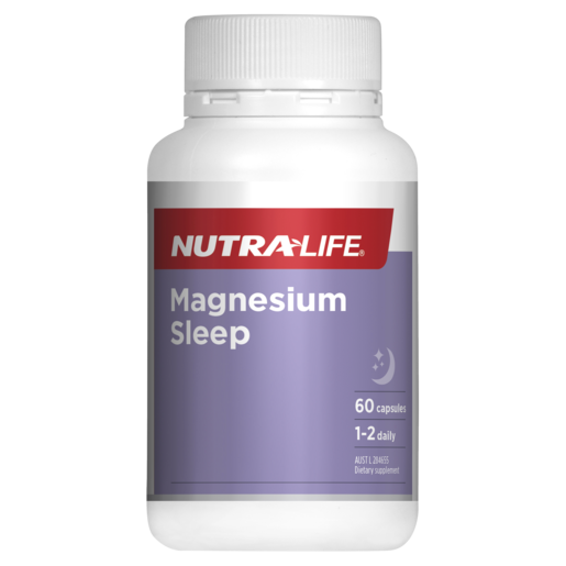NUTRALIFE MAGNESIUM SLEEP 60 CAPSULES