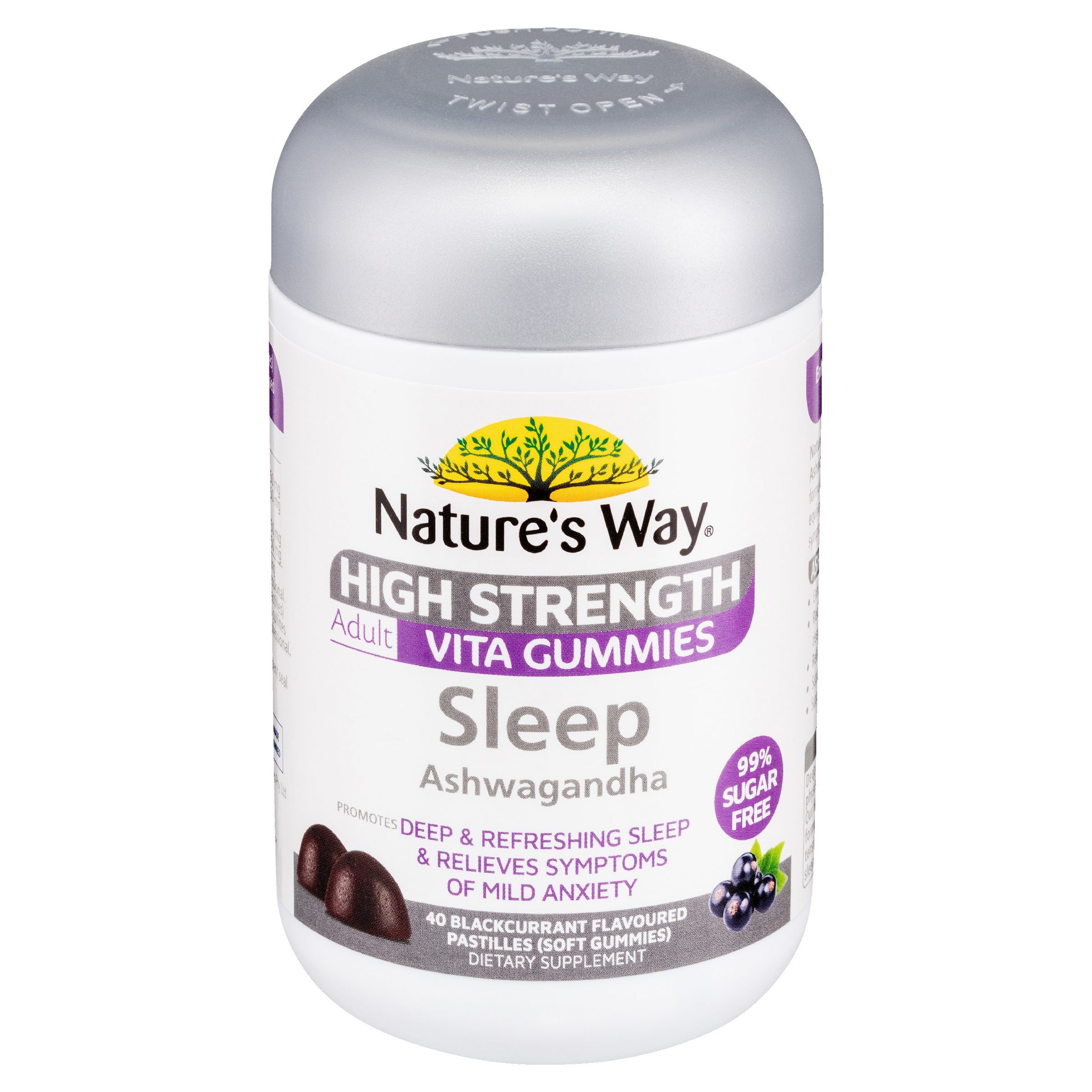 NATURES WAY HIGH STRENGTH SLEEP ASHWAGANDHA GUMMIES 40 - Image 8