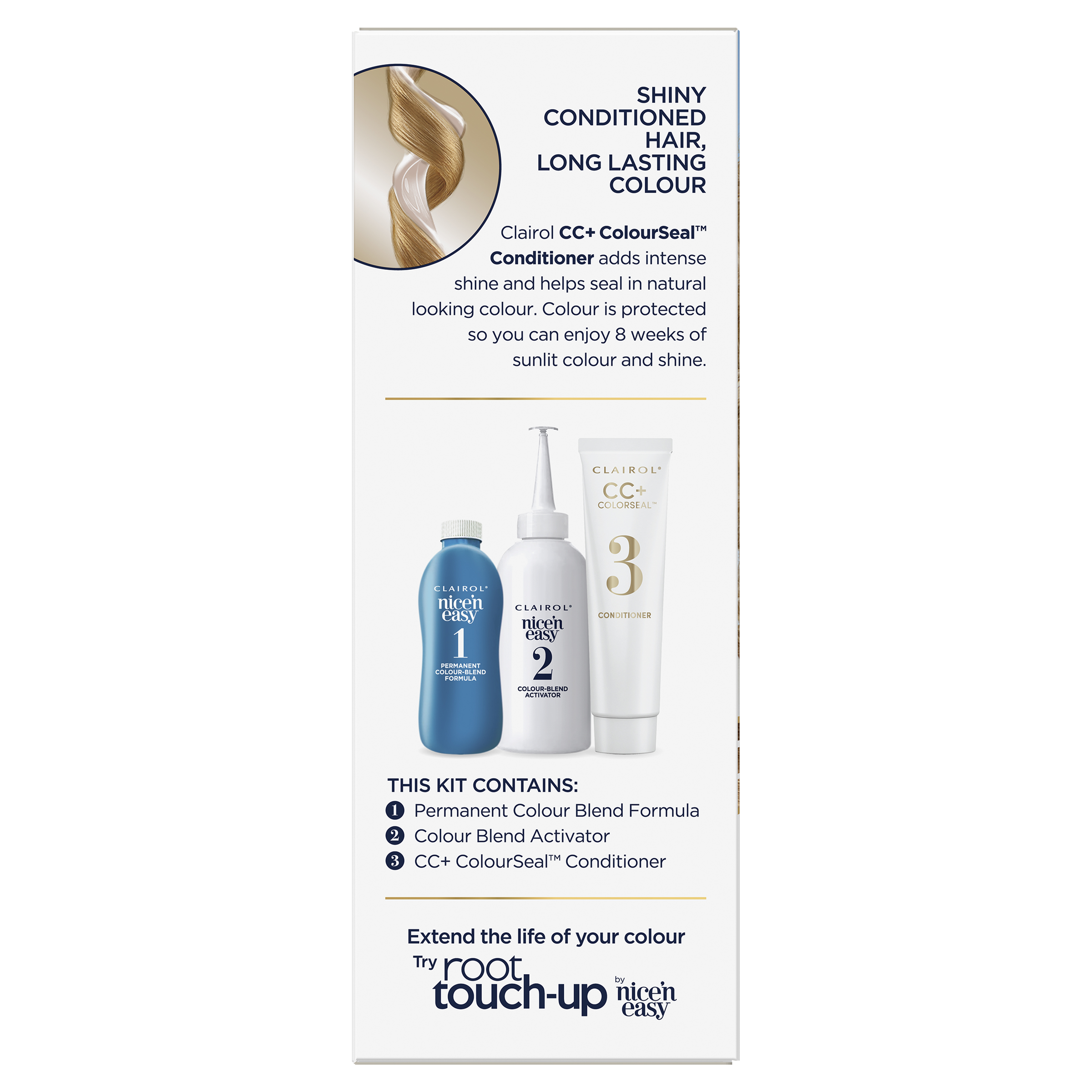 CLAIROL NICE N EASY 8G GOLDEN BLONDE - Image 3