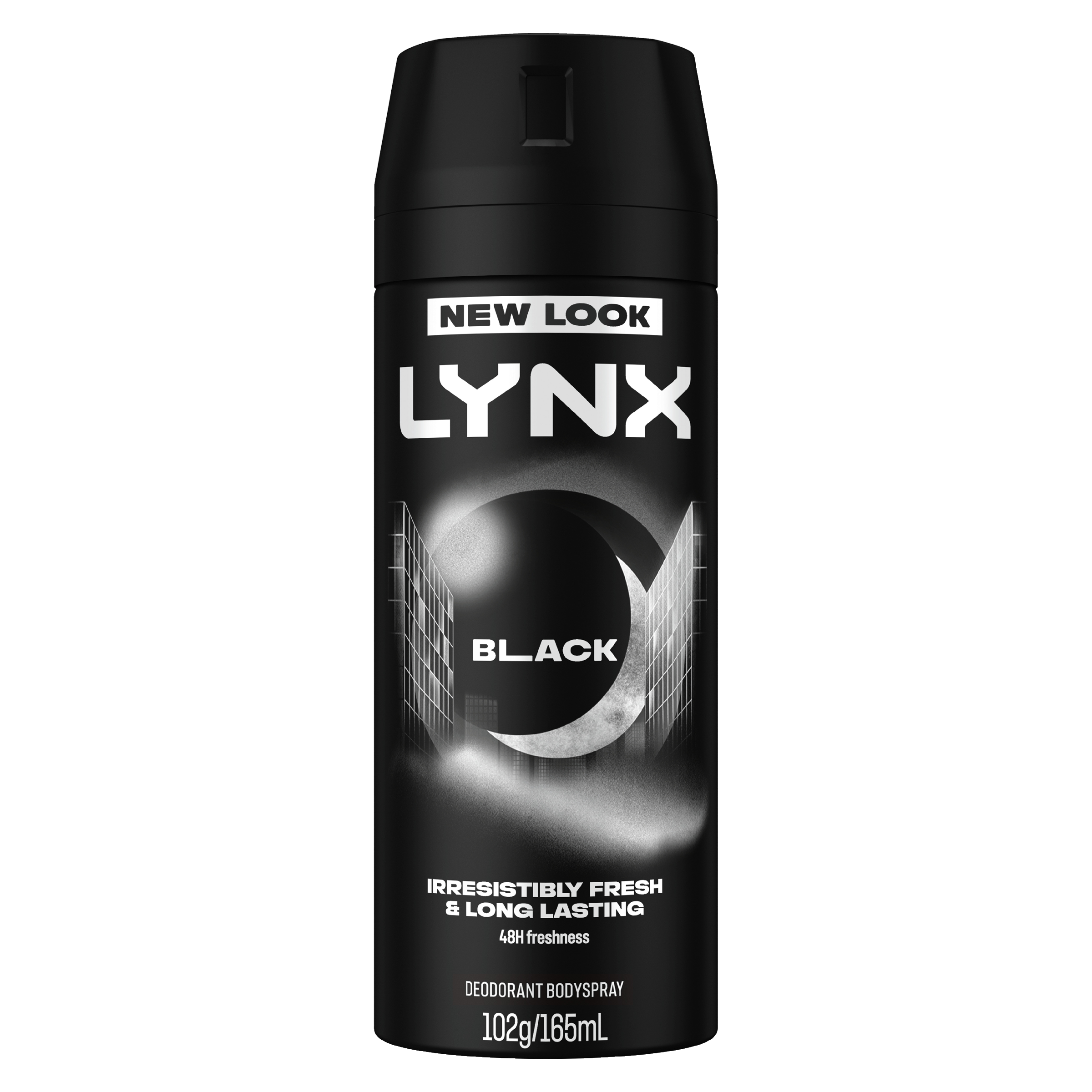 LYNX MEN BODY SPRAY BLACK 48HR 165ML