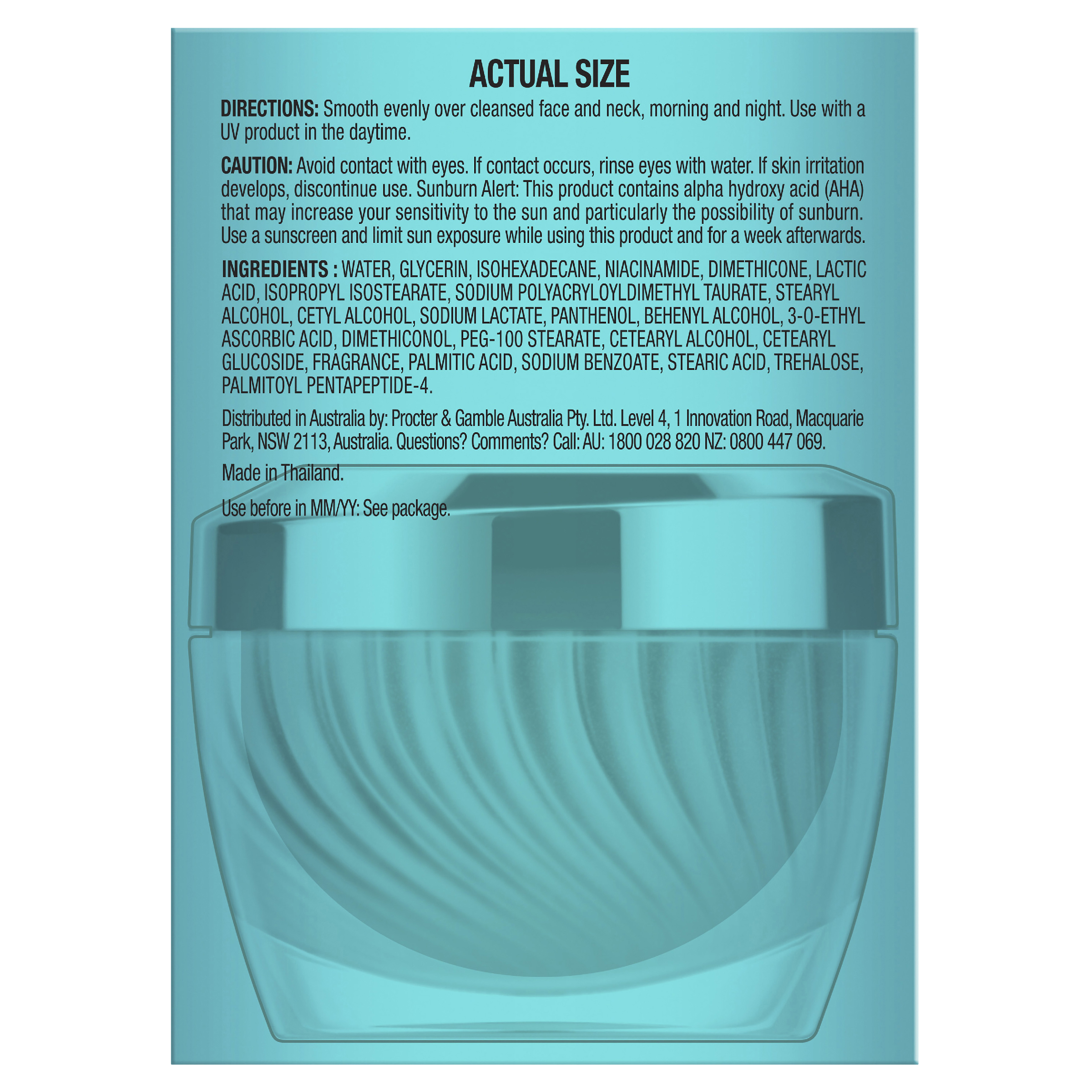 OLAY LUMINOUS AHA FACE CREAM 50G - Image 5