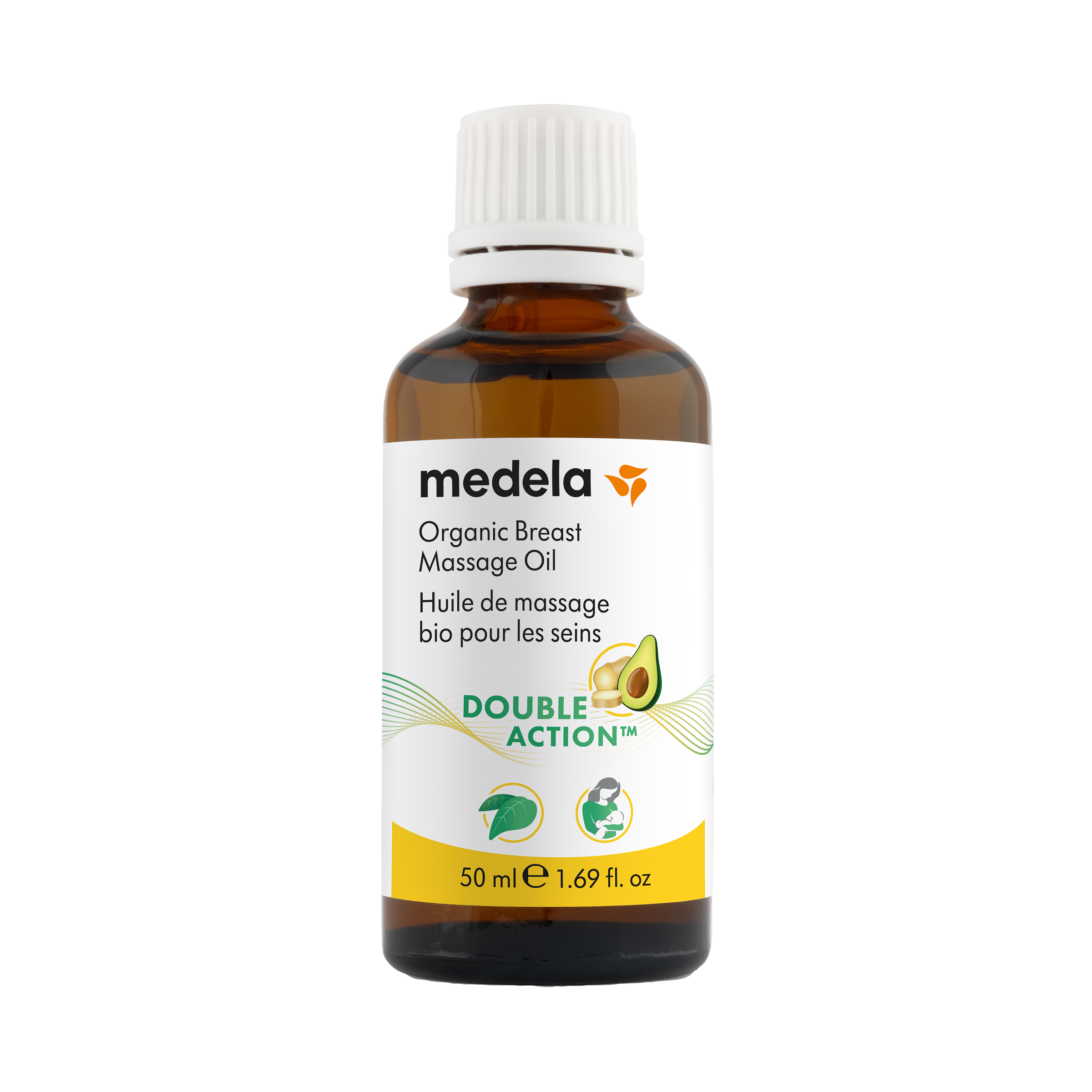 MEDELA ORGANIC BREAST MASSAGE OIL DOUBLE ACTION 50ML - Image 8