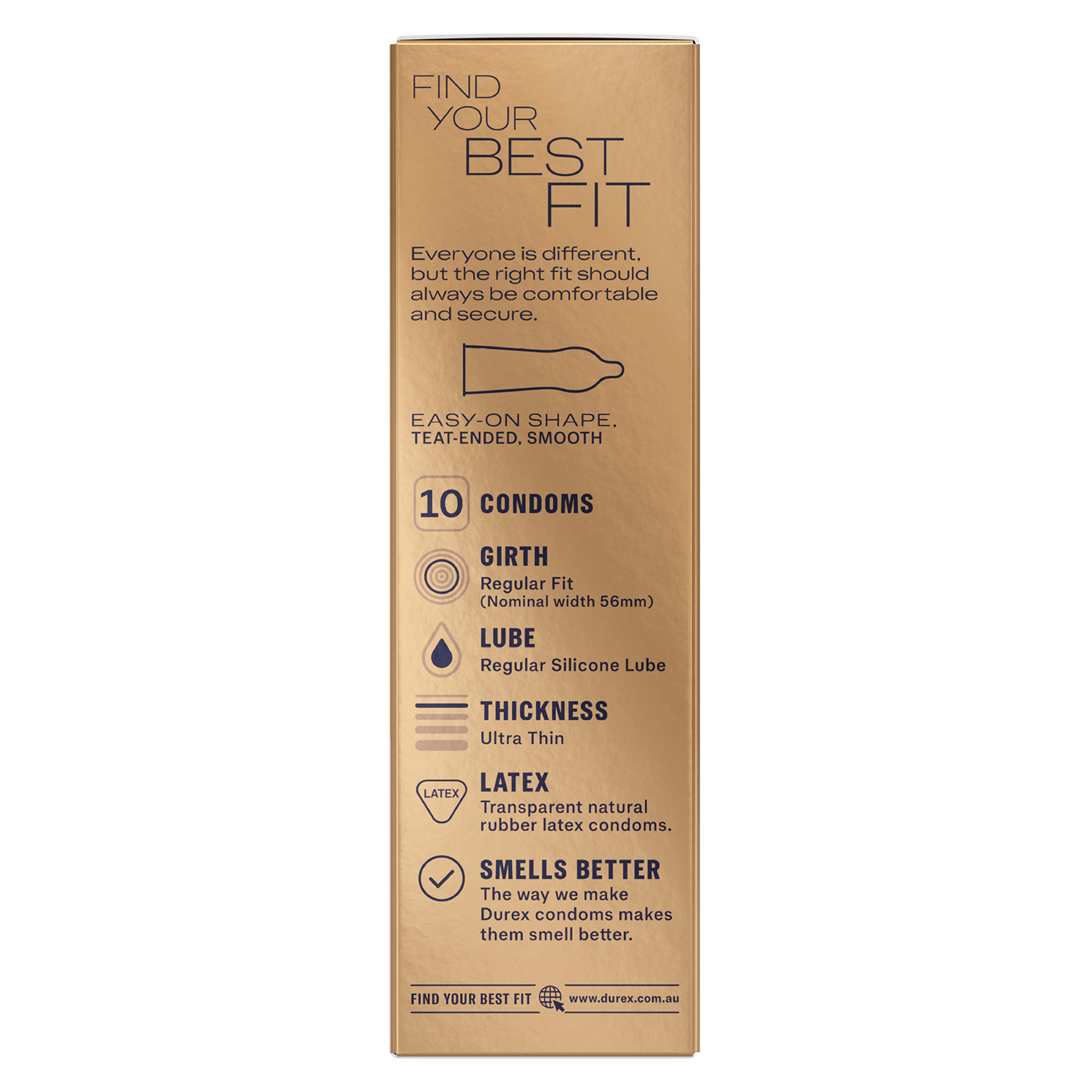 DUREX FETHERLITE ULTRA CONDOMS THIN 10 PACK - Image 4