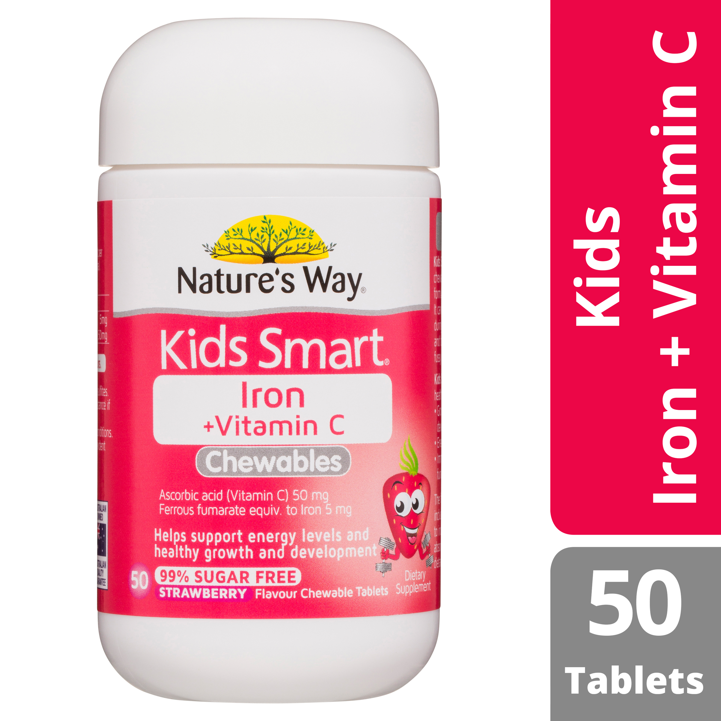 NATURES WAY KIDS SMART IRON CHEWABLE 50 - Image 7