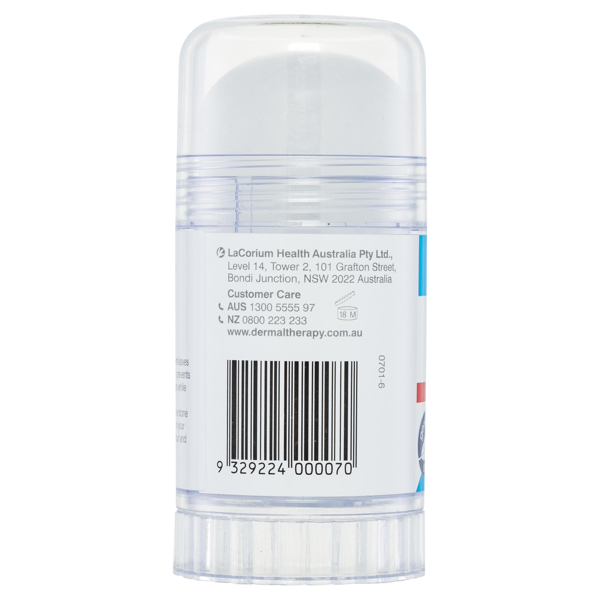 DERMAL THERAPY CRYSTAL DEODORANT ANTI-PERSPIRANT STICK FRAGRANCE FREE 120G - Image 4