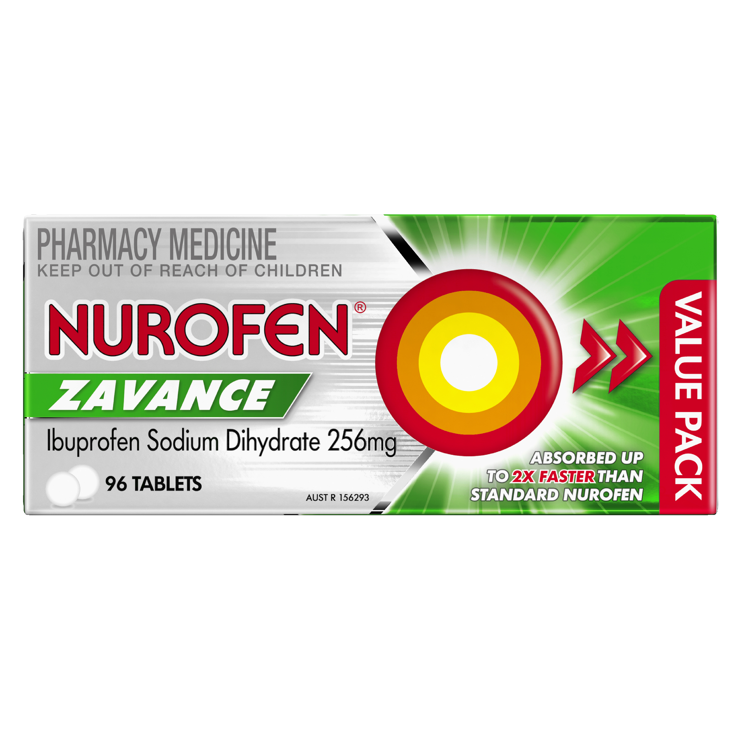 NUROFEN ZAVANCE 96 TABLETS - Image 2
