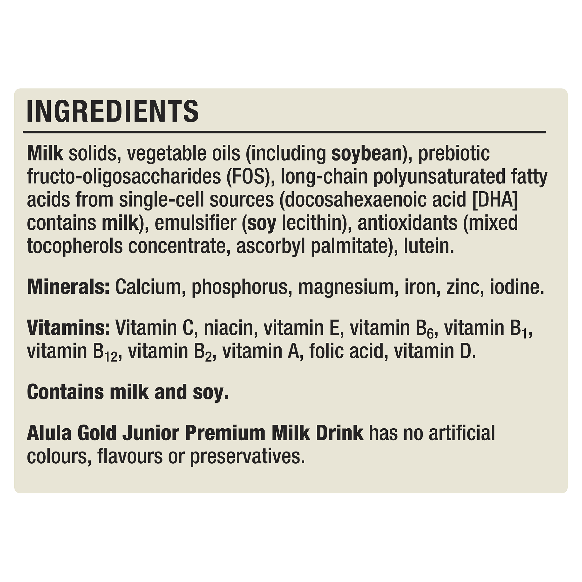 S26 ALULA GOLD TODDLER MILK DRINK STAGE 4 900G - Image 5