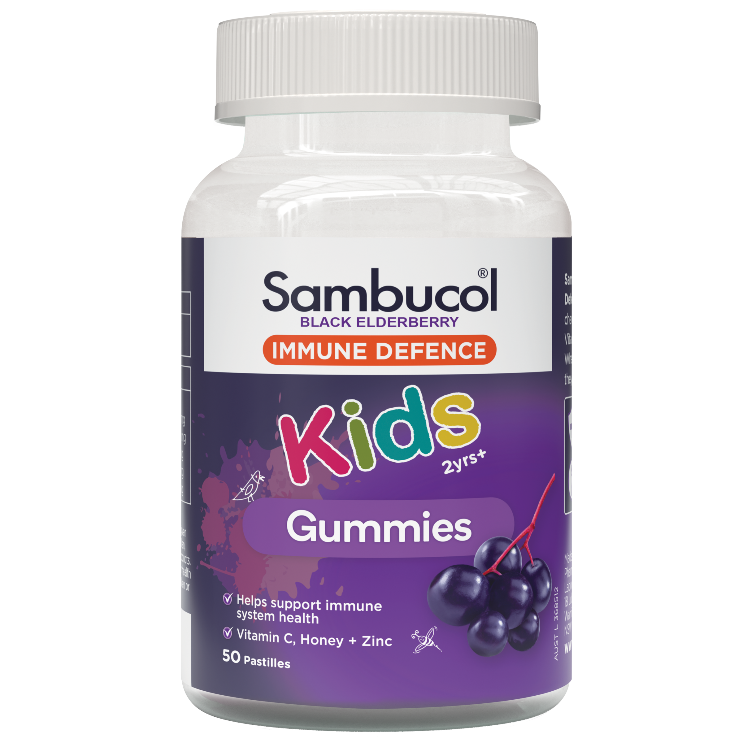 SAMBUCOL KIDS IMMUNITY 50 GUMMIES