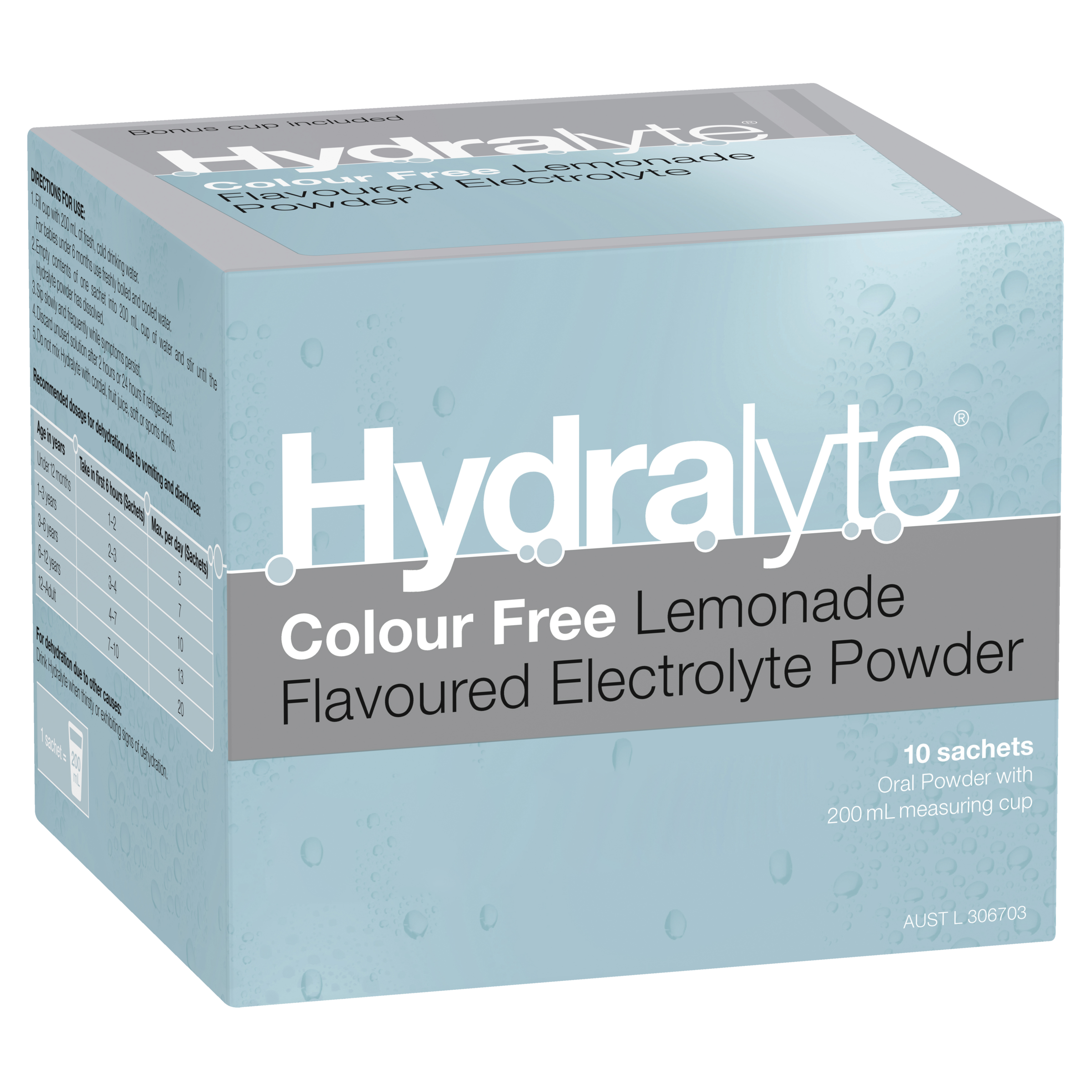 HYDRALYTE POWDER SACHETS LEMONADE 10 PACK - Image 8