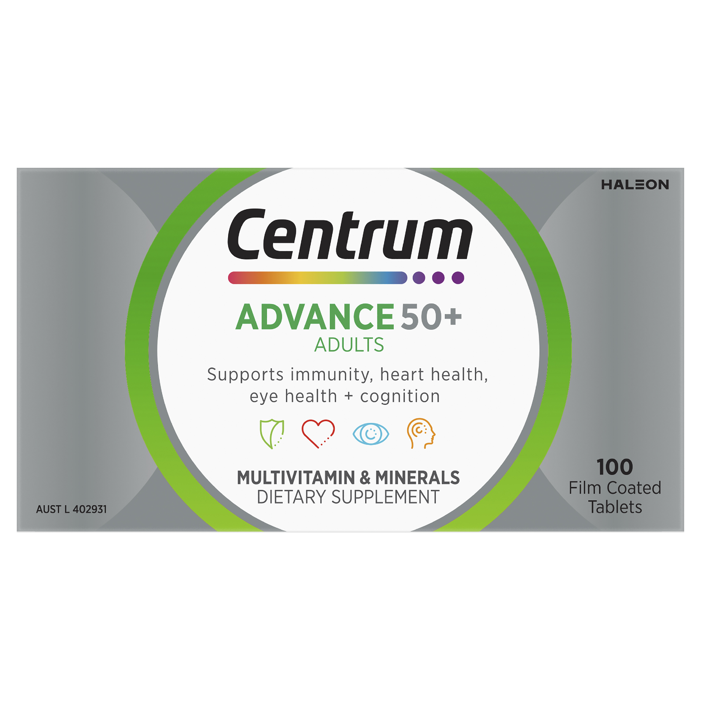 CENTRUM ADVANCE 50+ FOR ADULTS 100 TABLETS - Image 6