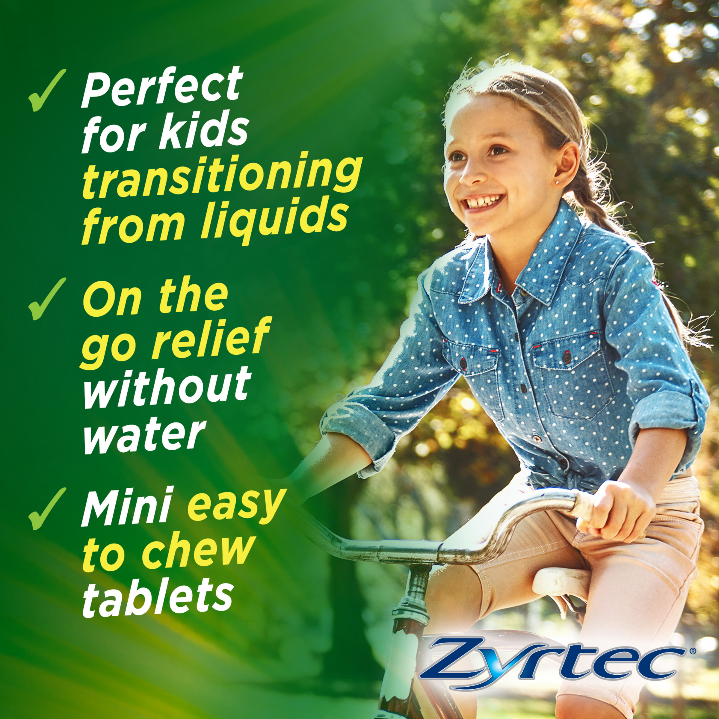 ZYRTEC KIDS 5MG GRAPE CHEWABLE TABLETS 30 - Image 8