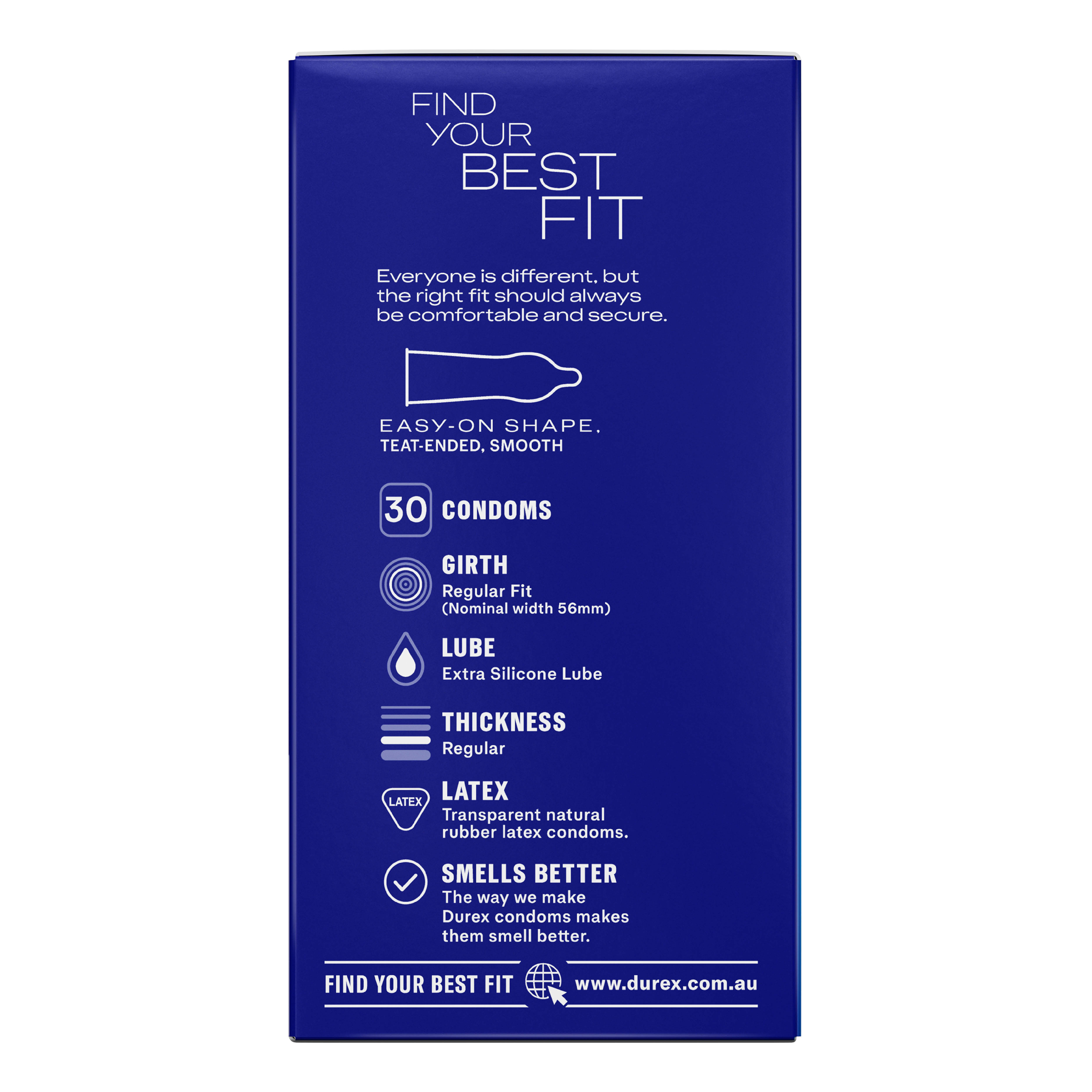 DUREX REGULAR CONDOMS 30 PACK - Image 3